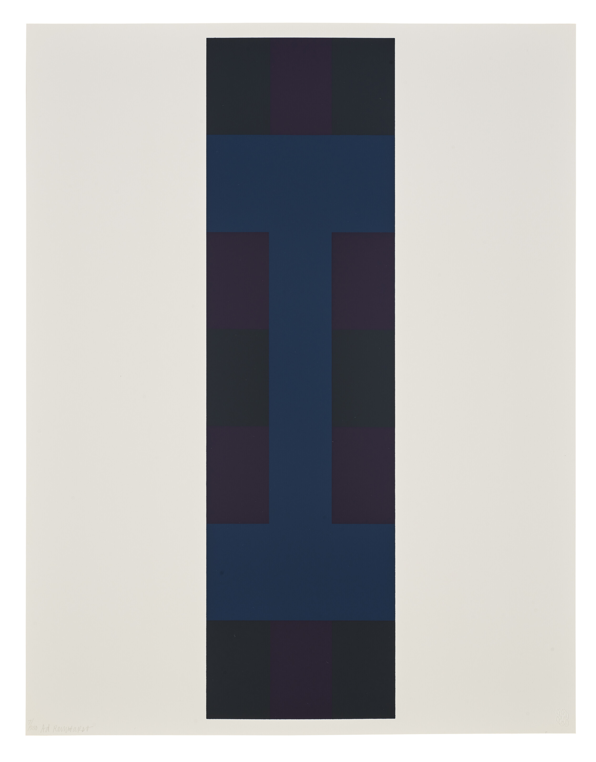 Ad Reinhardt — Без названия, изображение 2