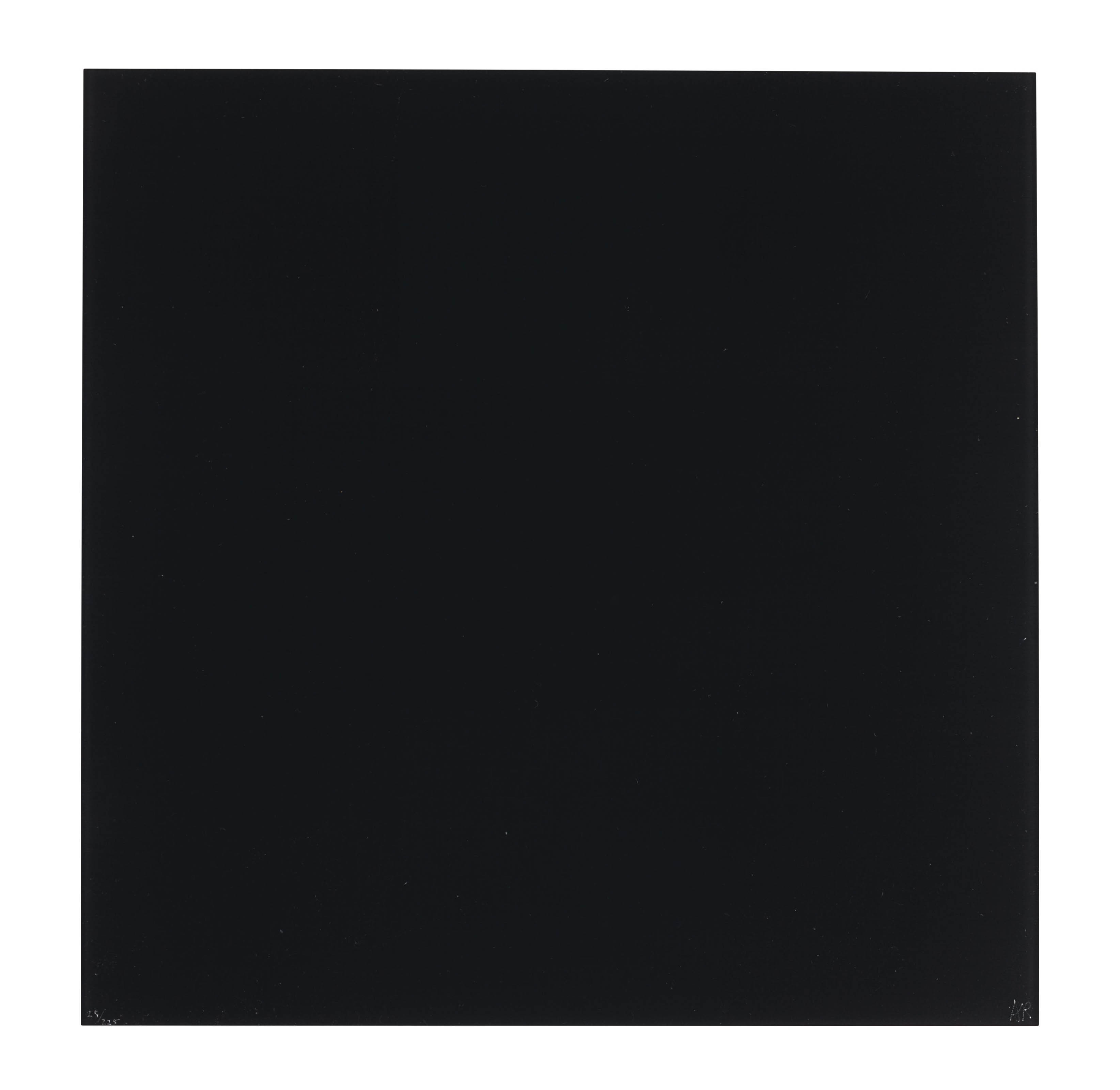 Ad Reinhardt — Без названия, из Нью-Йоркского международного портфолио