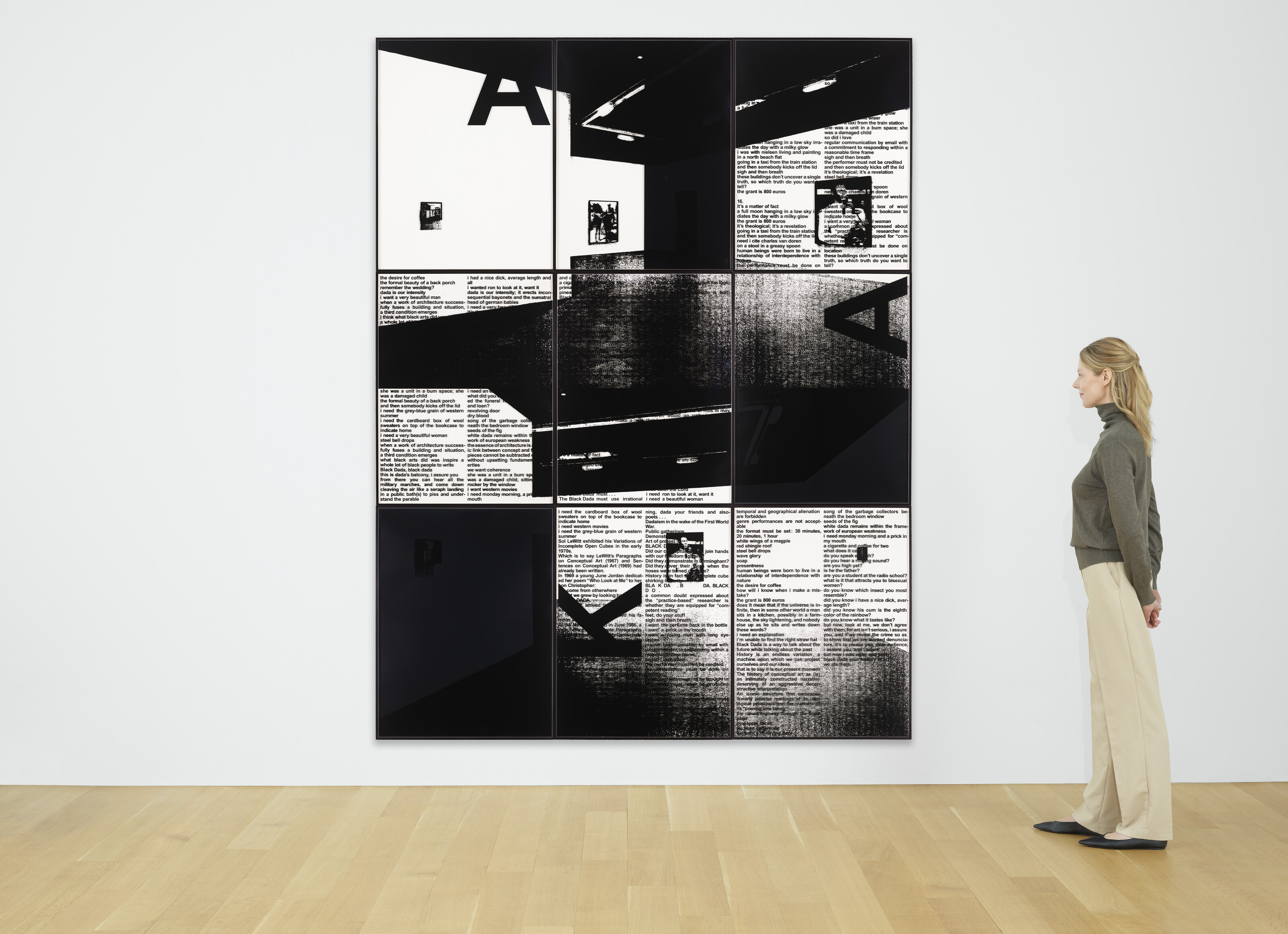 Adam Pendleton — Черный Дада (инсталляция "Виды кухни", 2010), изображение 3