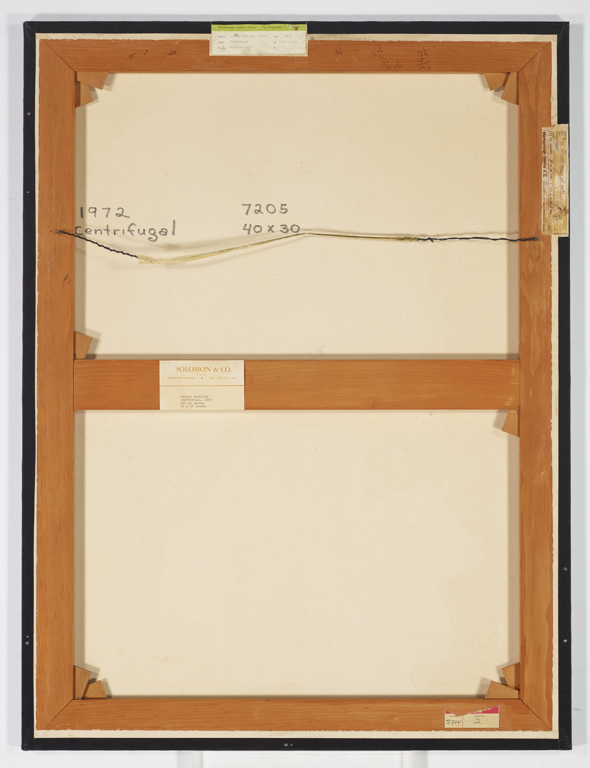 Adolph Gottlieb — Центробежный, изображение 2