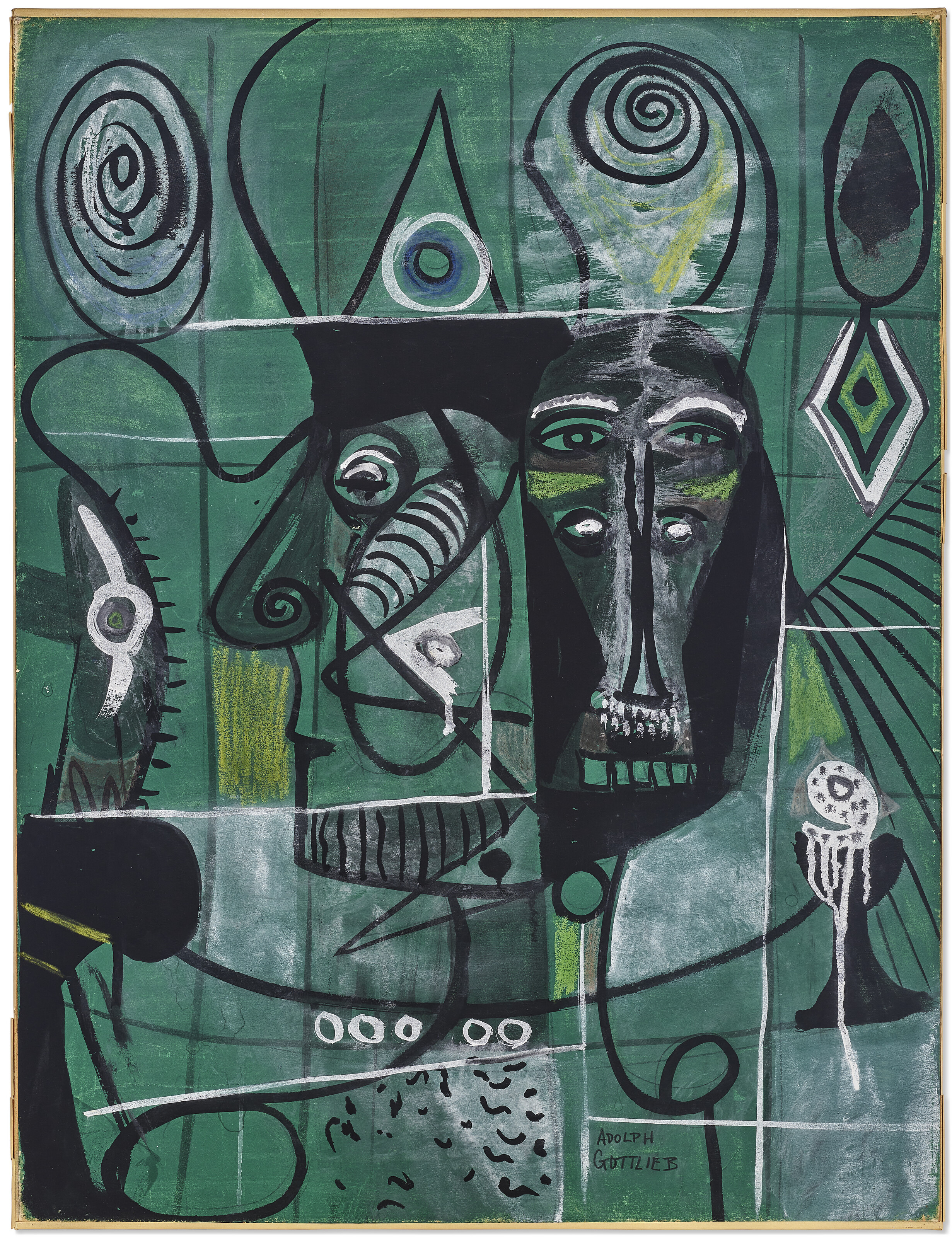 Adolph Gottlieb — Без названия, изображение 2