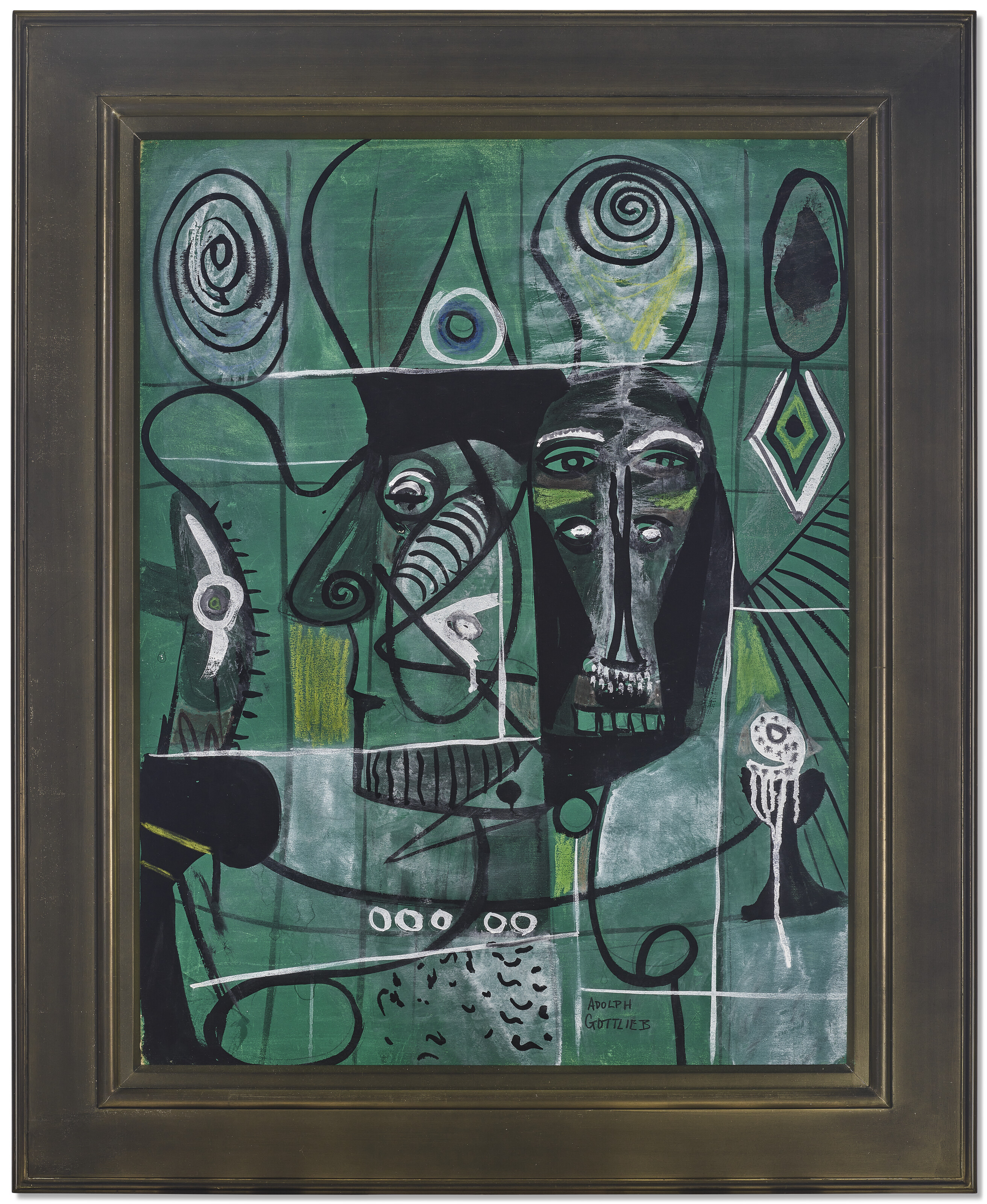 Adolph Gottlieb — Без названия, изображение 3