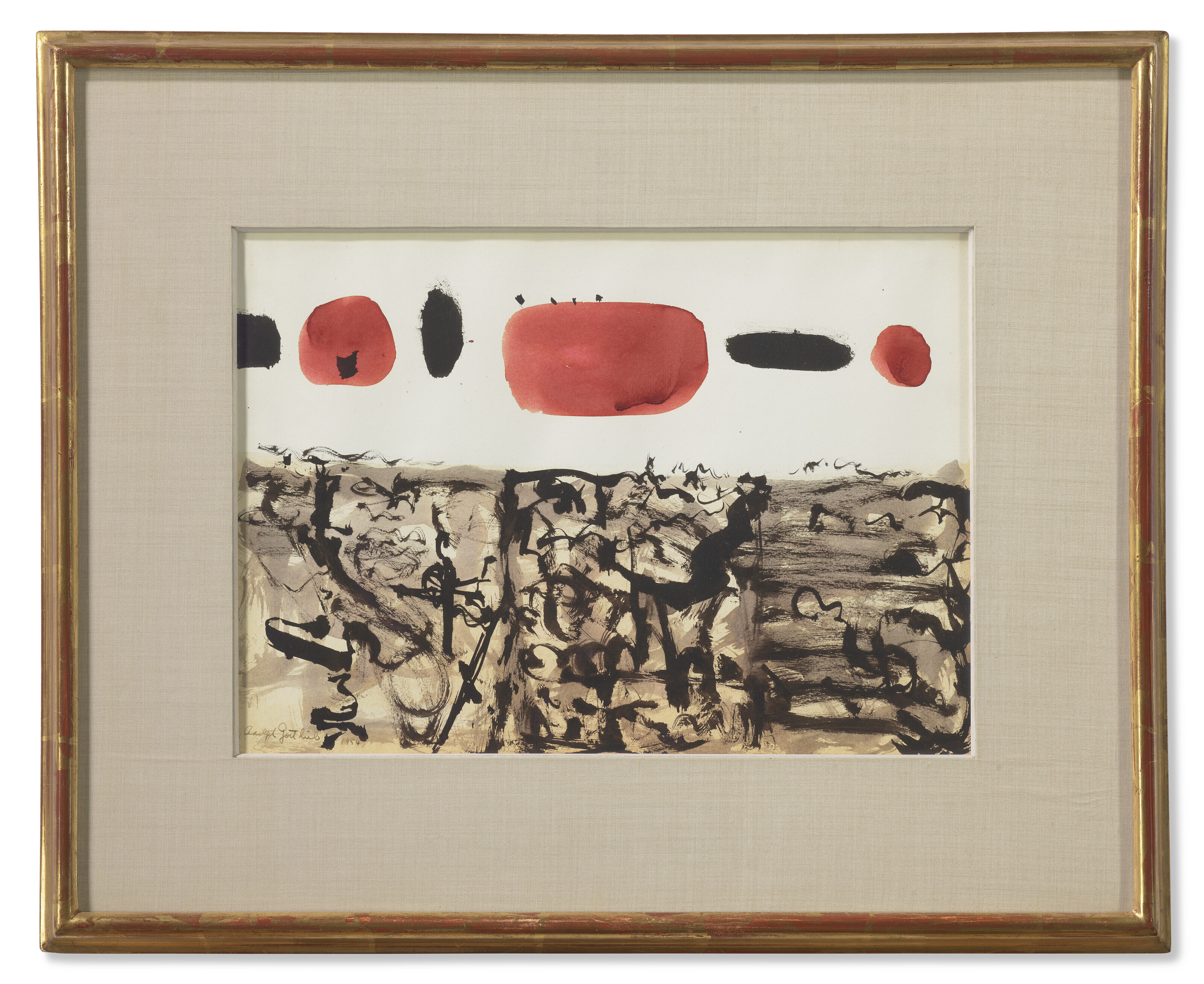 Adolph Gottlieb — Без названия, изображение 2