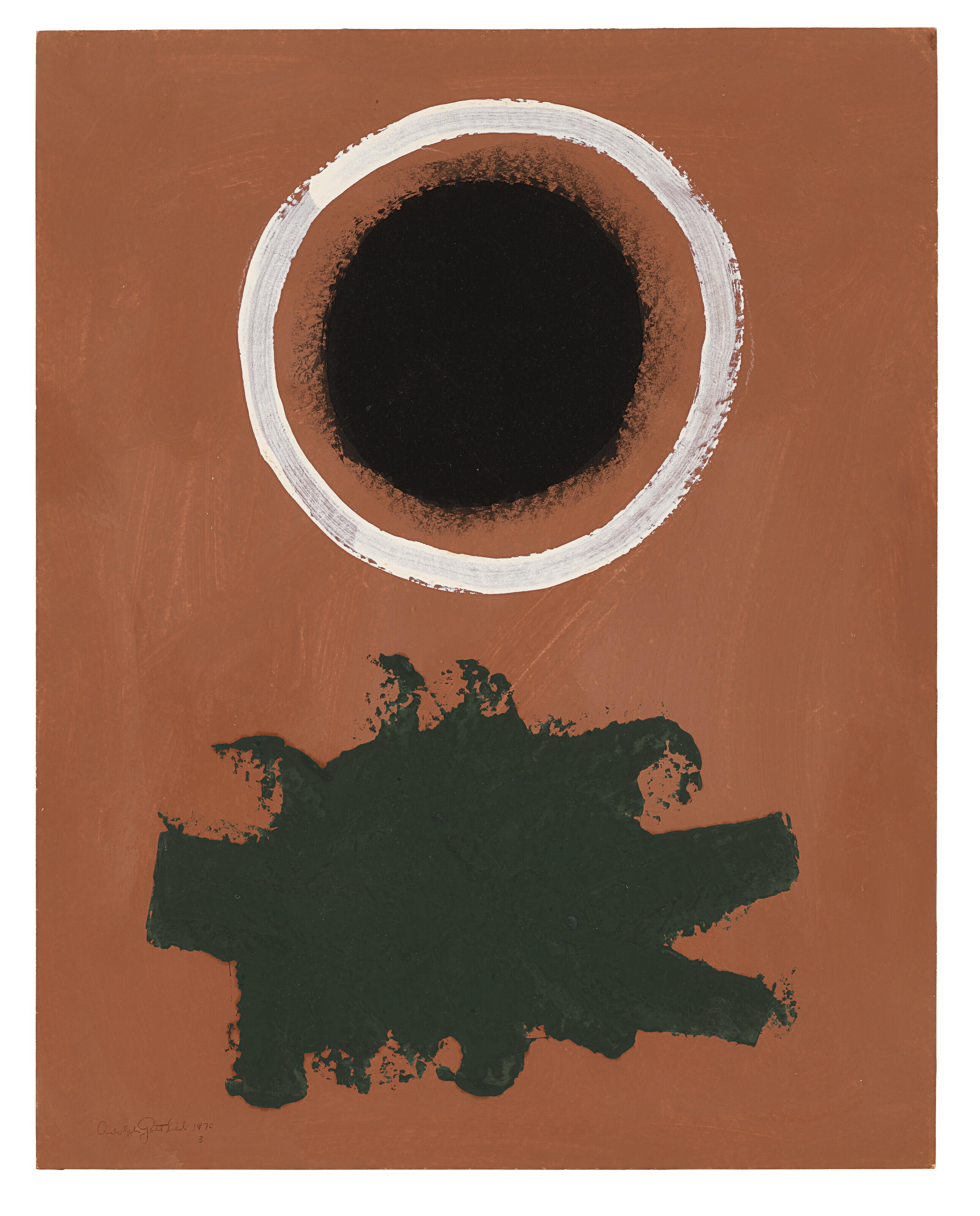 Adolph Gottlieb — Белый ореол