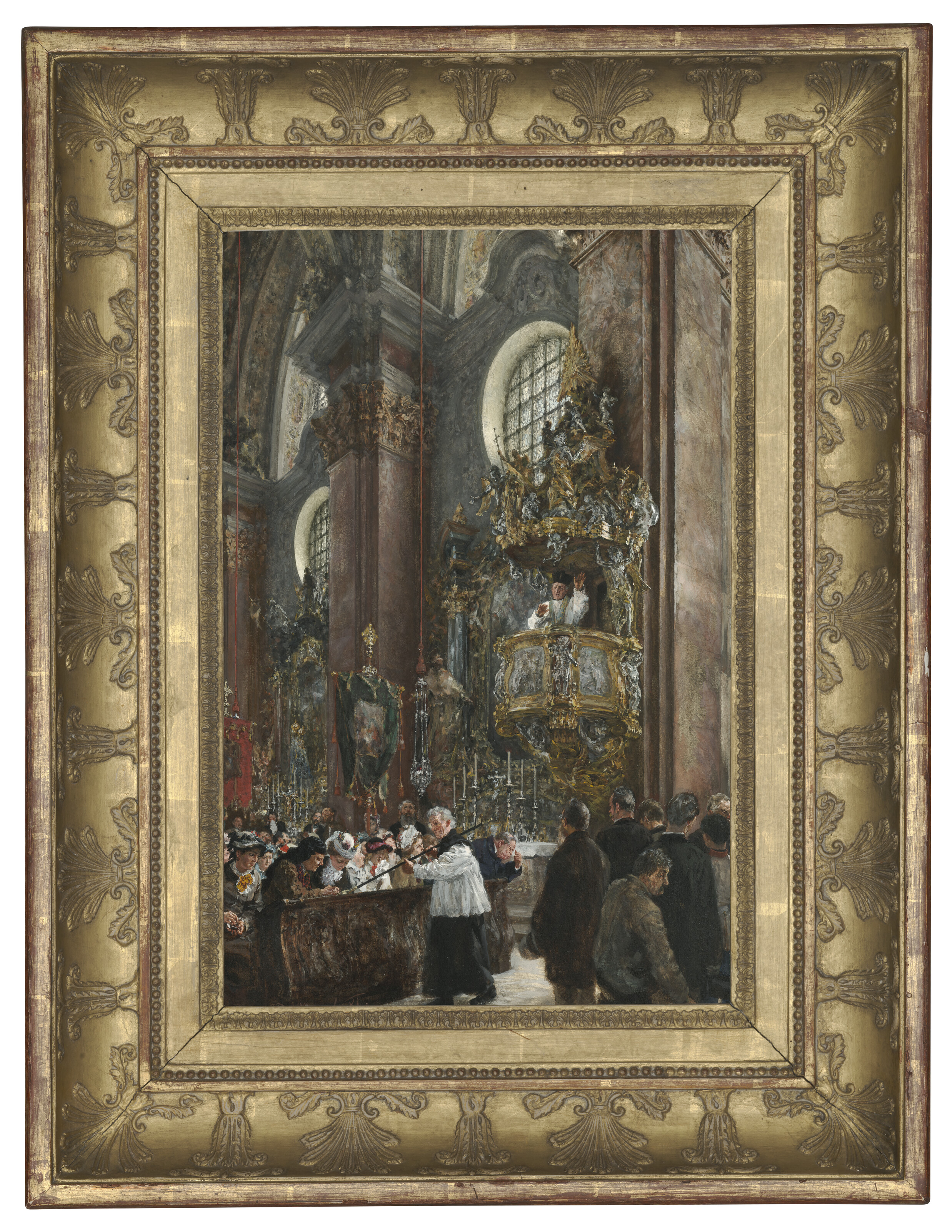 Adolph von Menzel — Канцельпредставитель в Королевской церкви Инсбрука, изображение 2