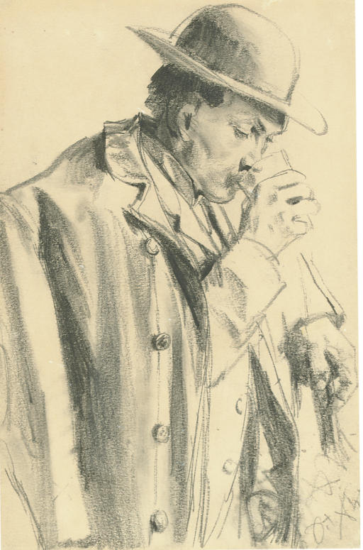 Adolph von Menzel — Тринкендер Кургаст