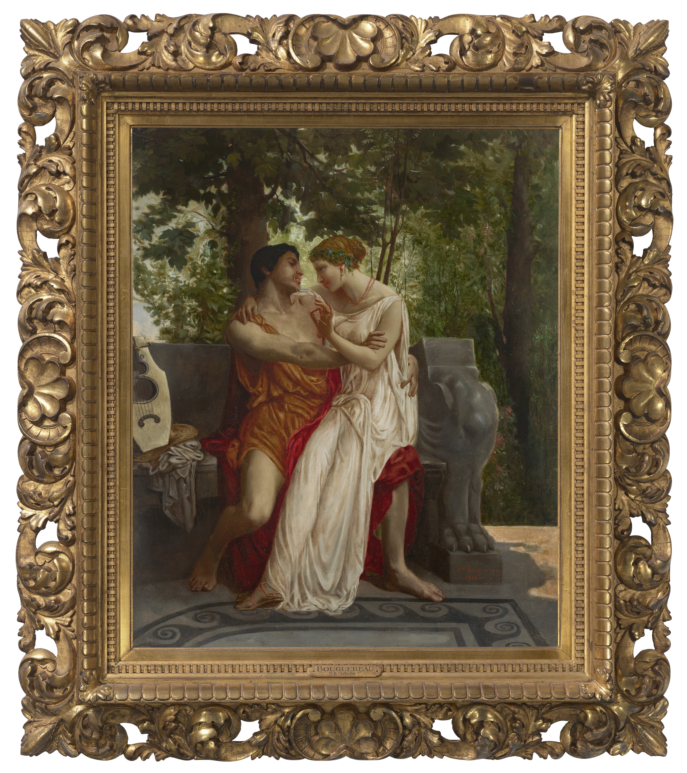 Adolphe William Bouguereau — Влюбленный, изображение 2