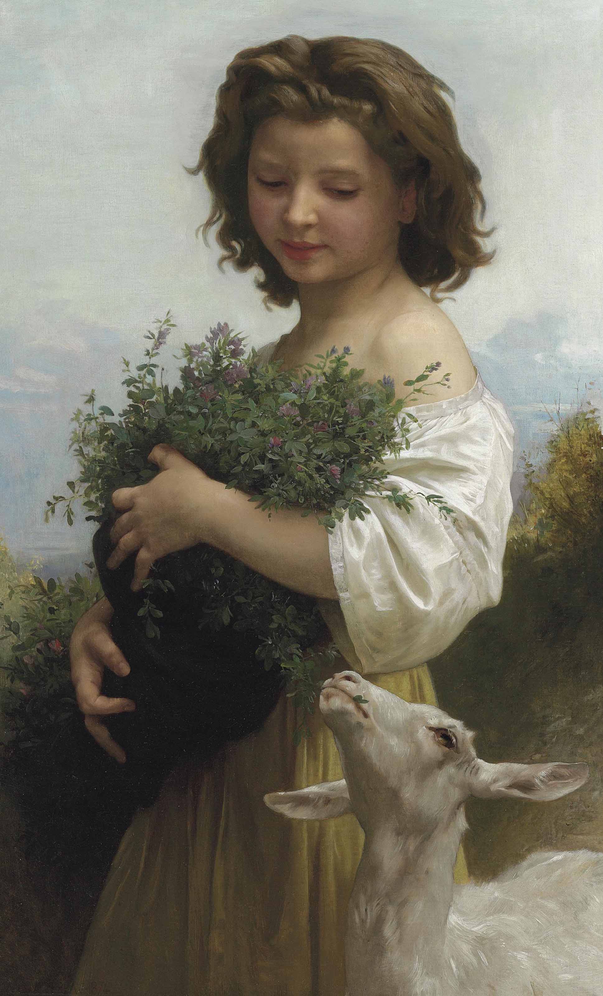 Adolphe William Bouguereau — Маленькая Эсмеральда