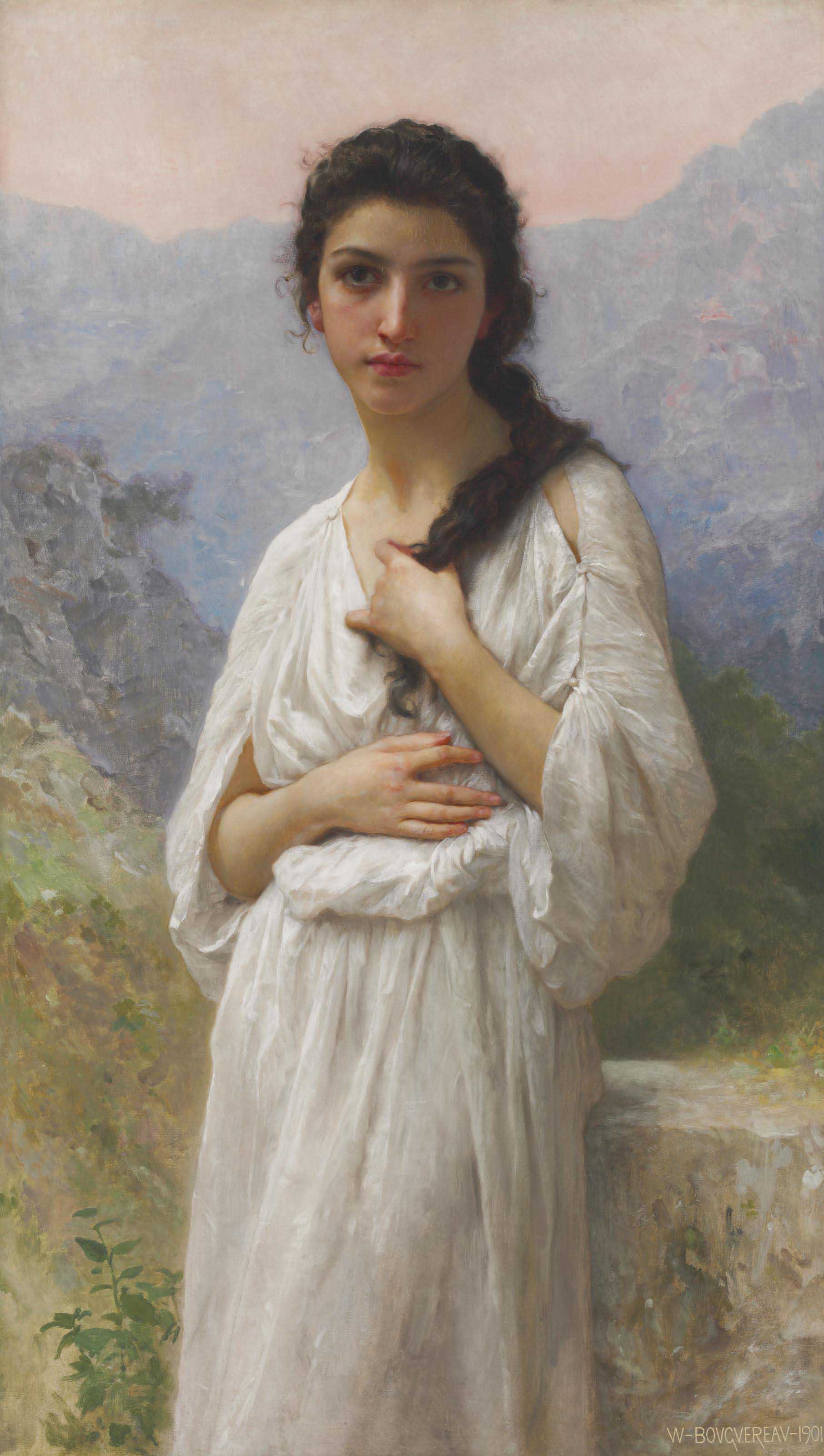 Adolphe William Bouguereau — Внимательный