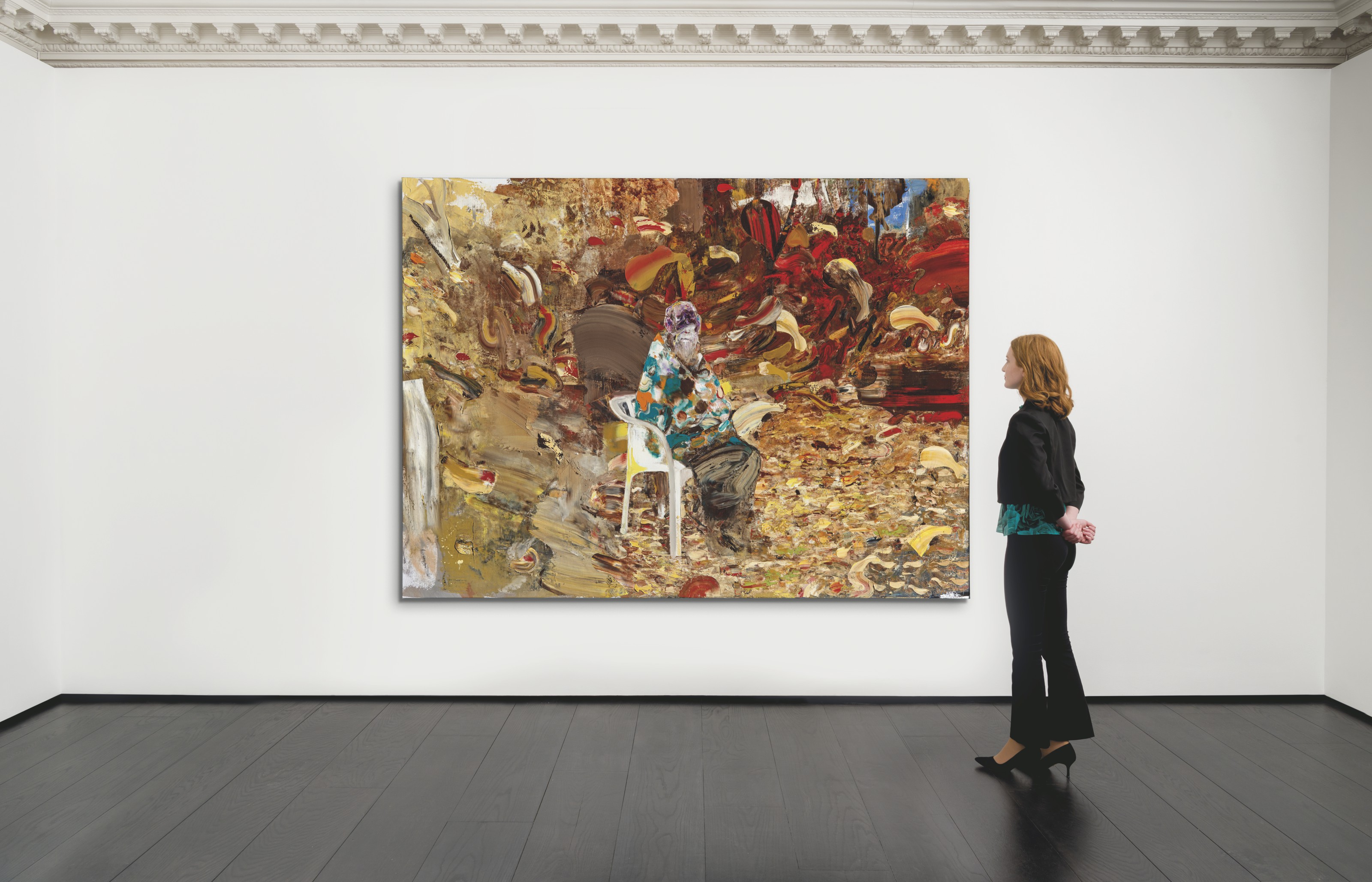 Adrian Ghenie — Чарльз Дарвин в возрасте 75 лет, изображение 2