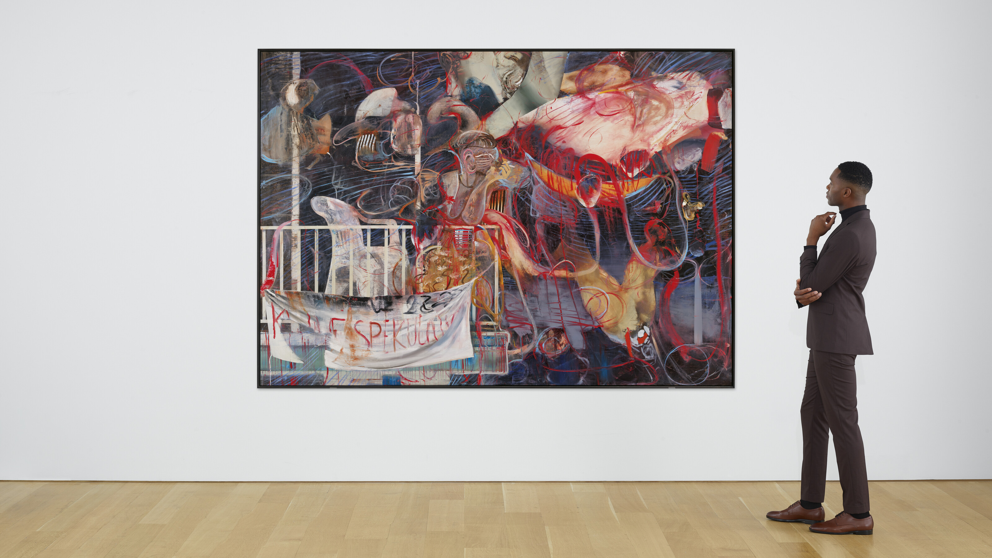 Adrian Ghenie — Приседание на корточки, изображение 3