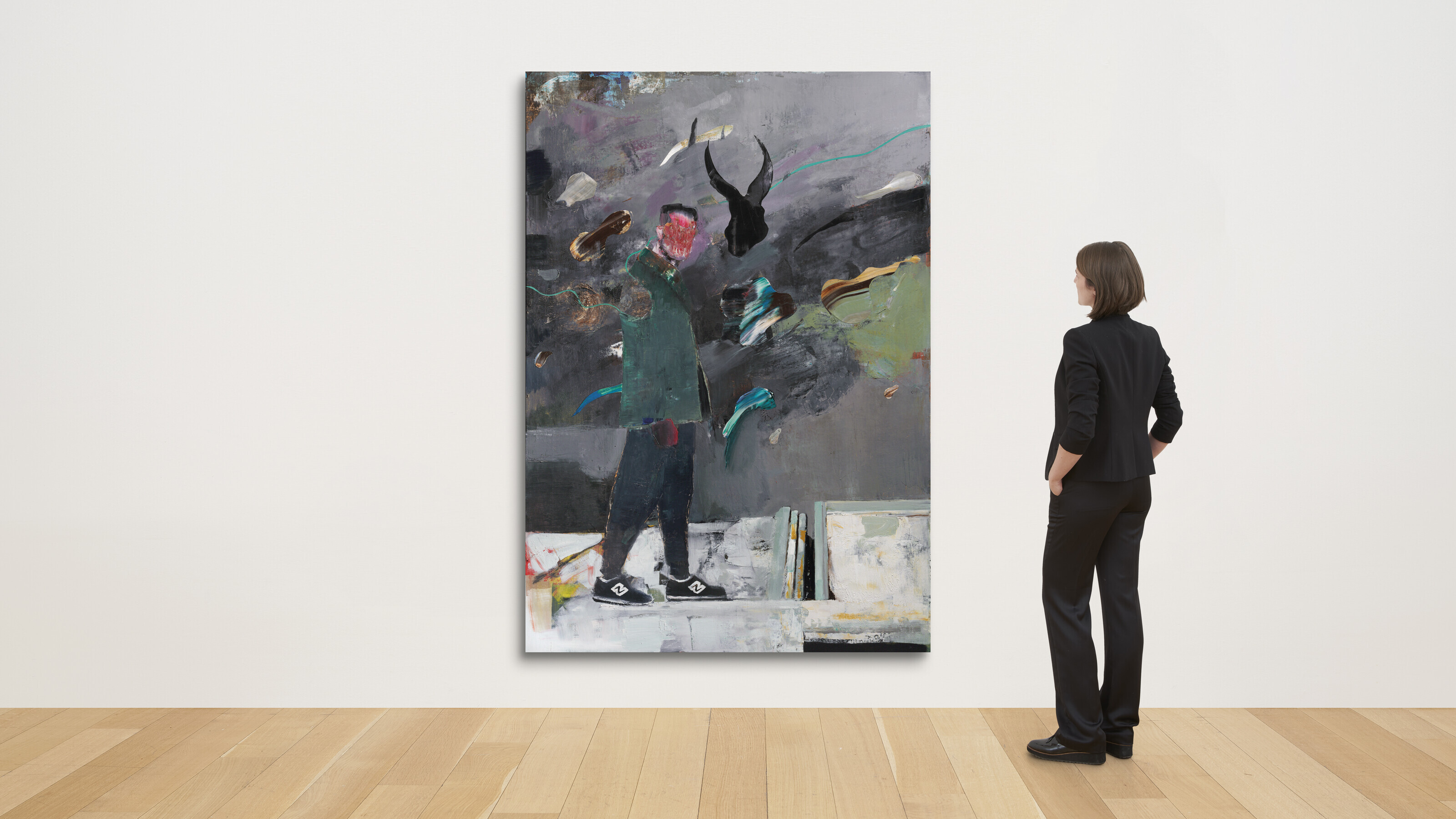 Adrian Ghenie — Автопортрет 1945 года, изображение 3