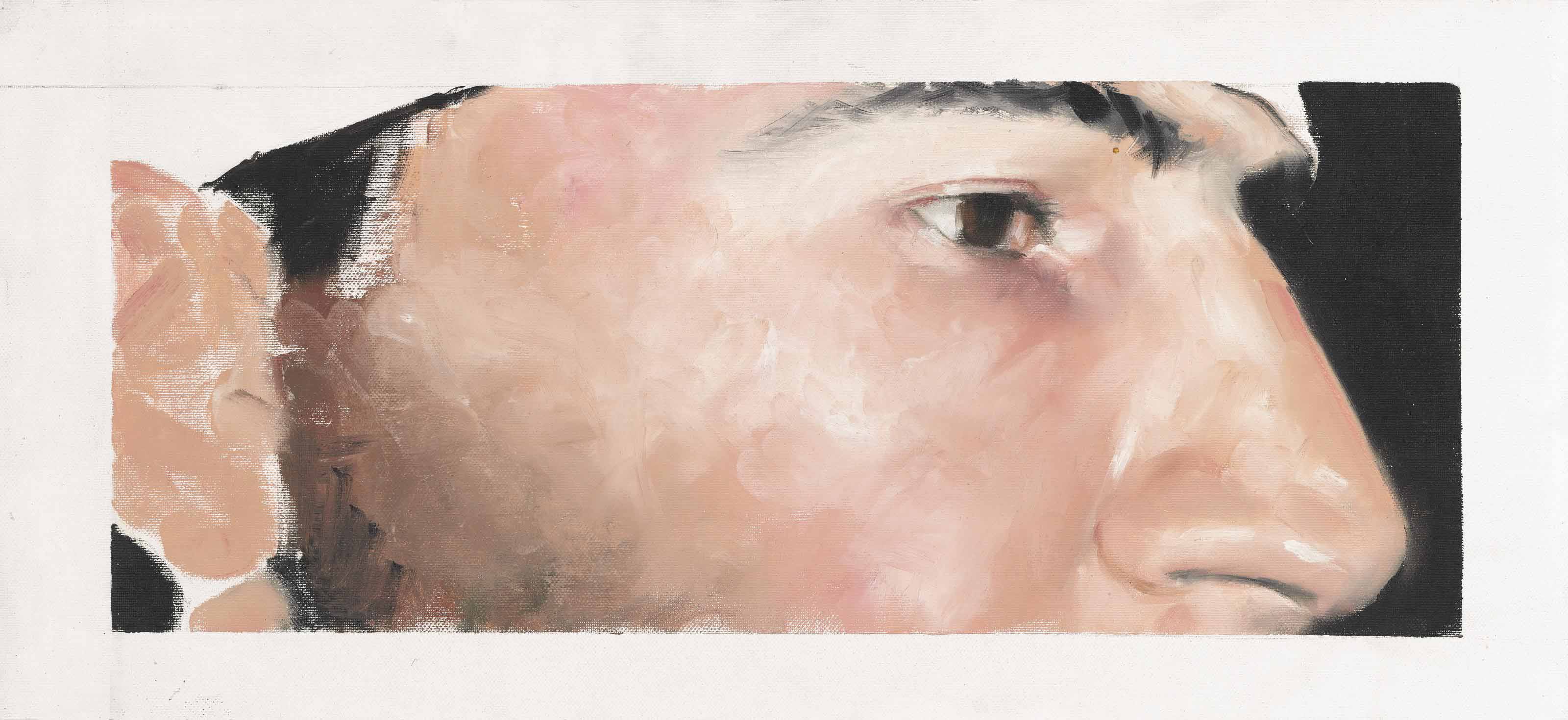 Adrian Ghenie — Без названия (автопортрет)