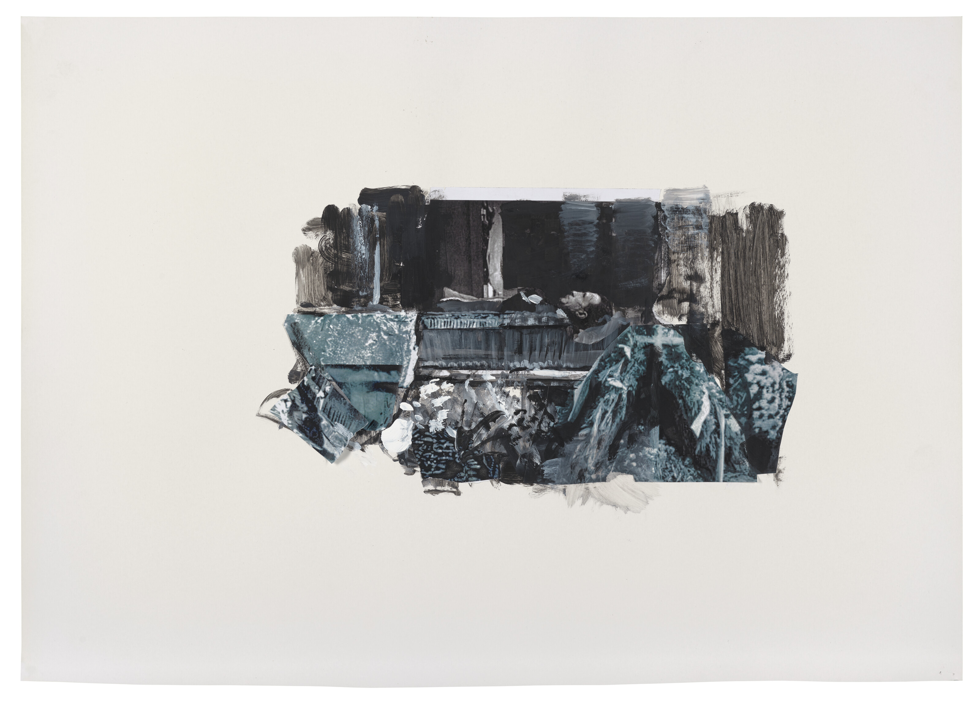 Adrian Ghenie — Этюд к фильму "Похороны Дюшана II"