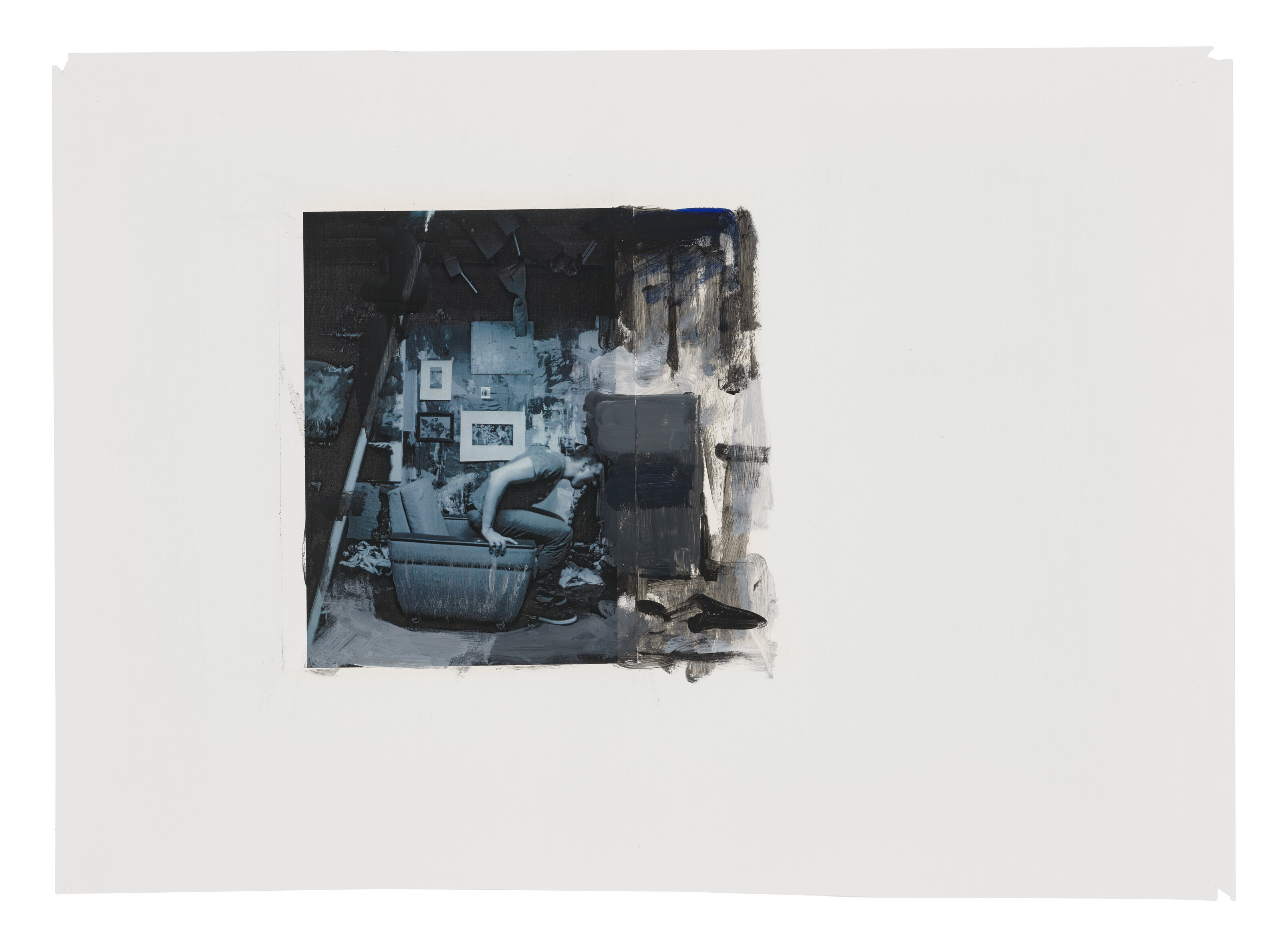 Adrian Ghenie — Этюд для "Фальшивого Ротко"