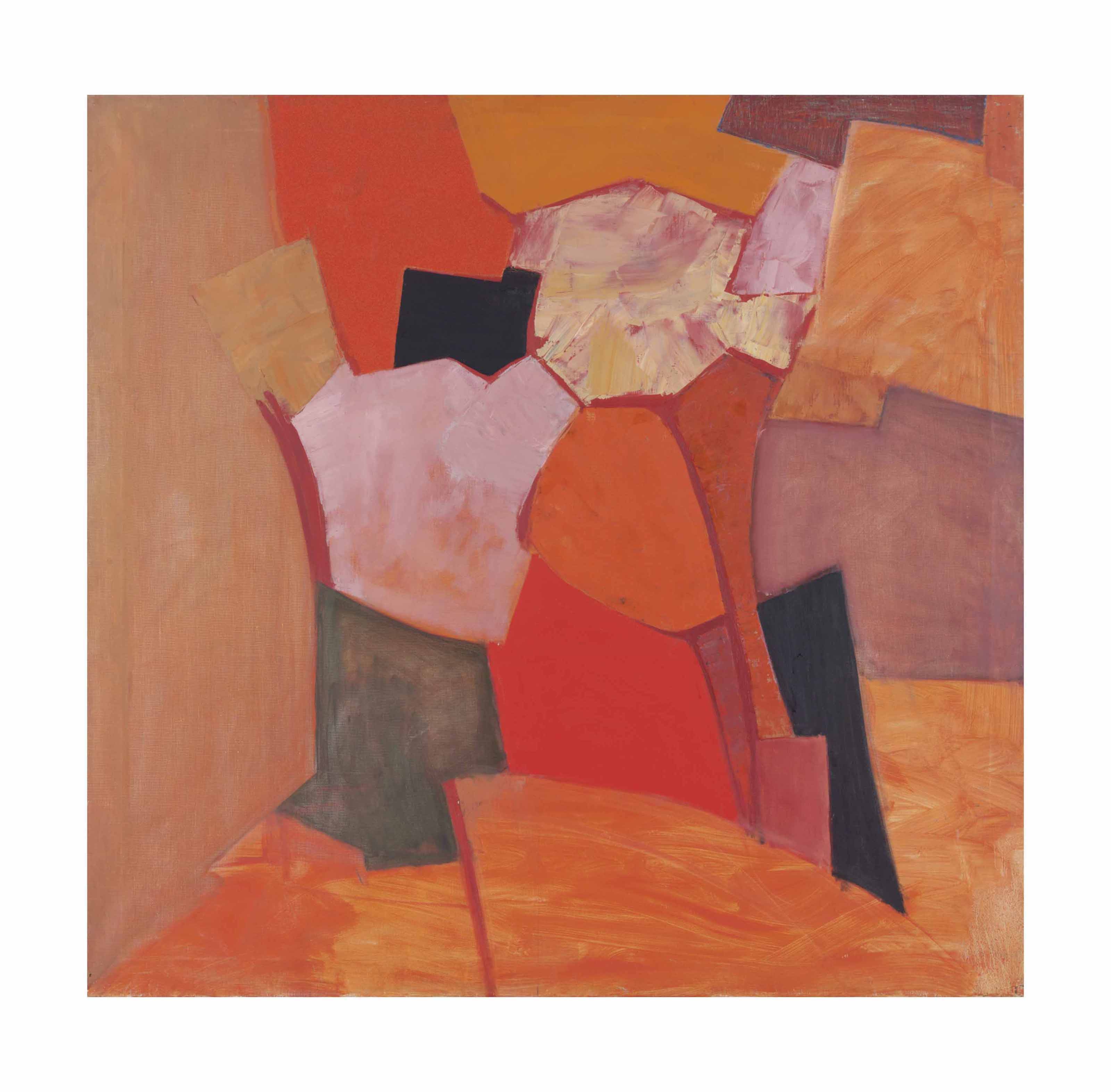 Adrian Heath — Композиция, 1957 год