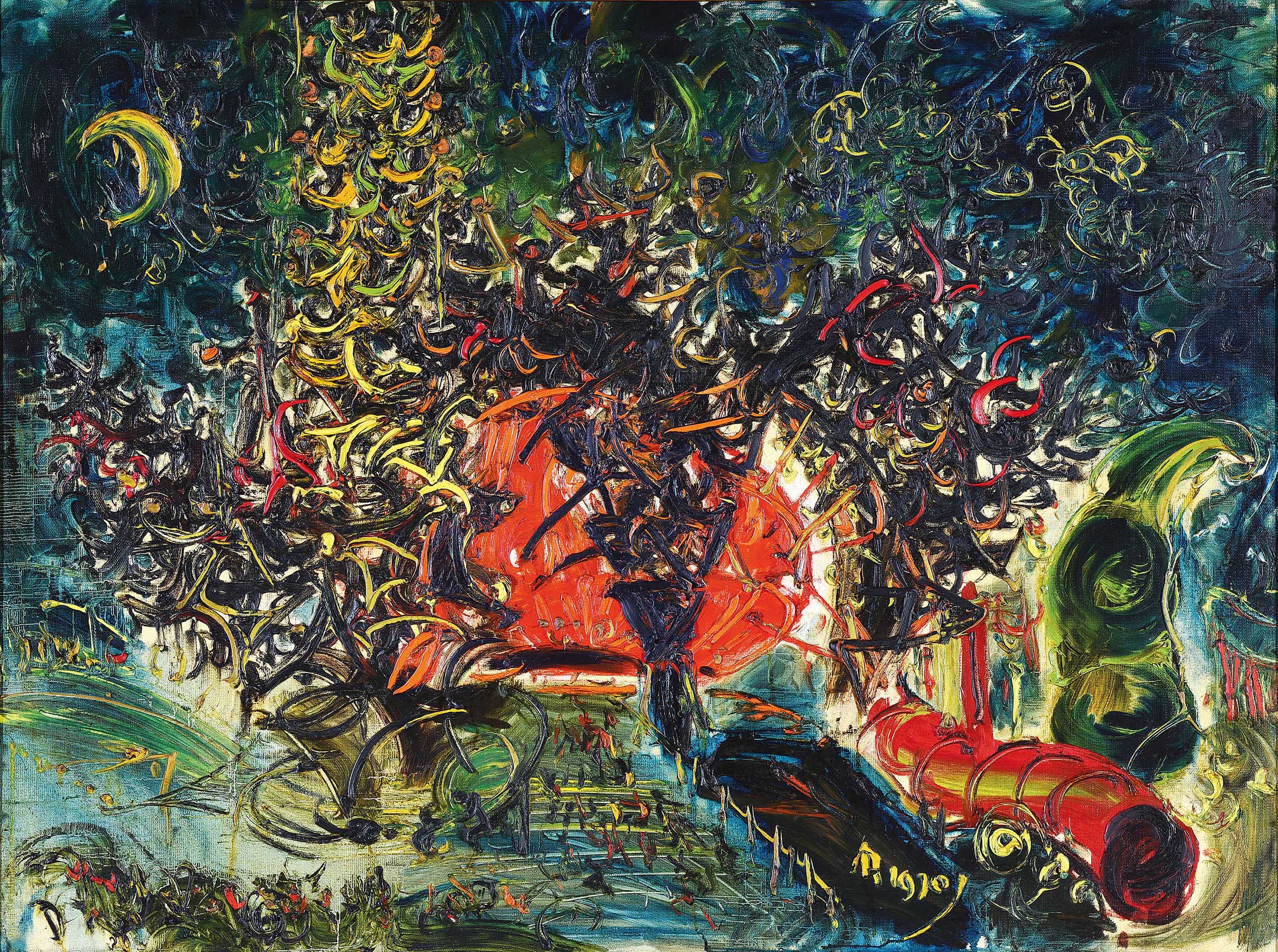Affandi — Экспо–70 - Павильон Toshiba-IHI