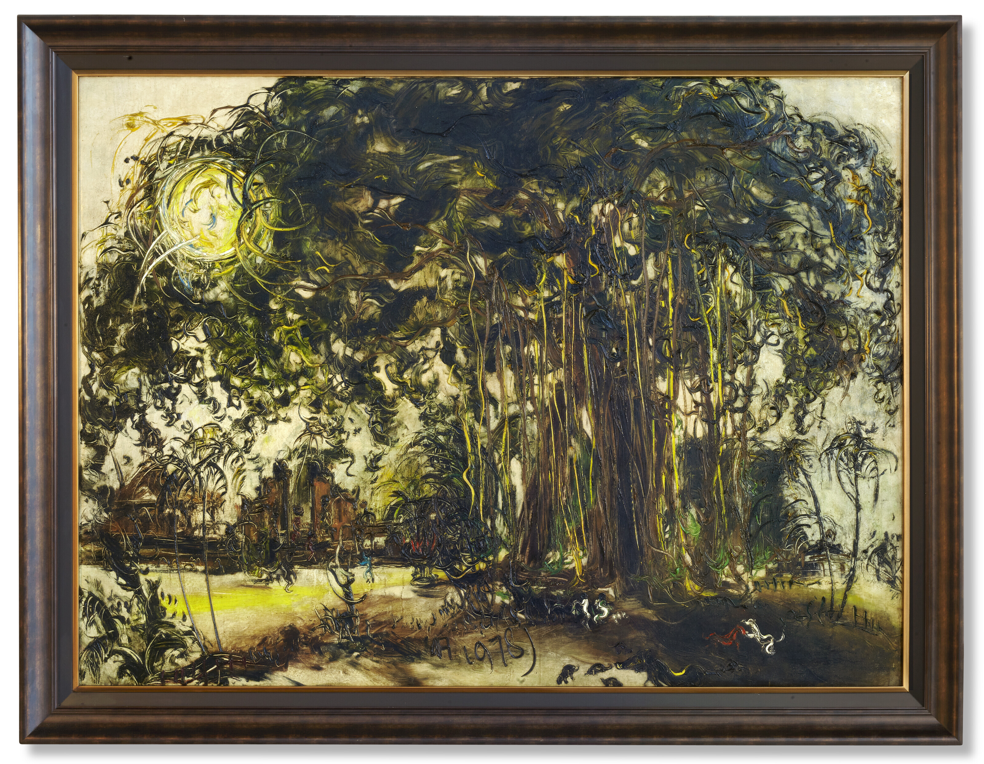 Affandi — Баньяновое дерево на Бали, изображение 2