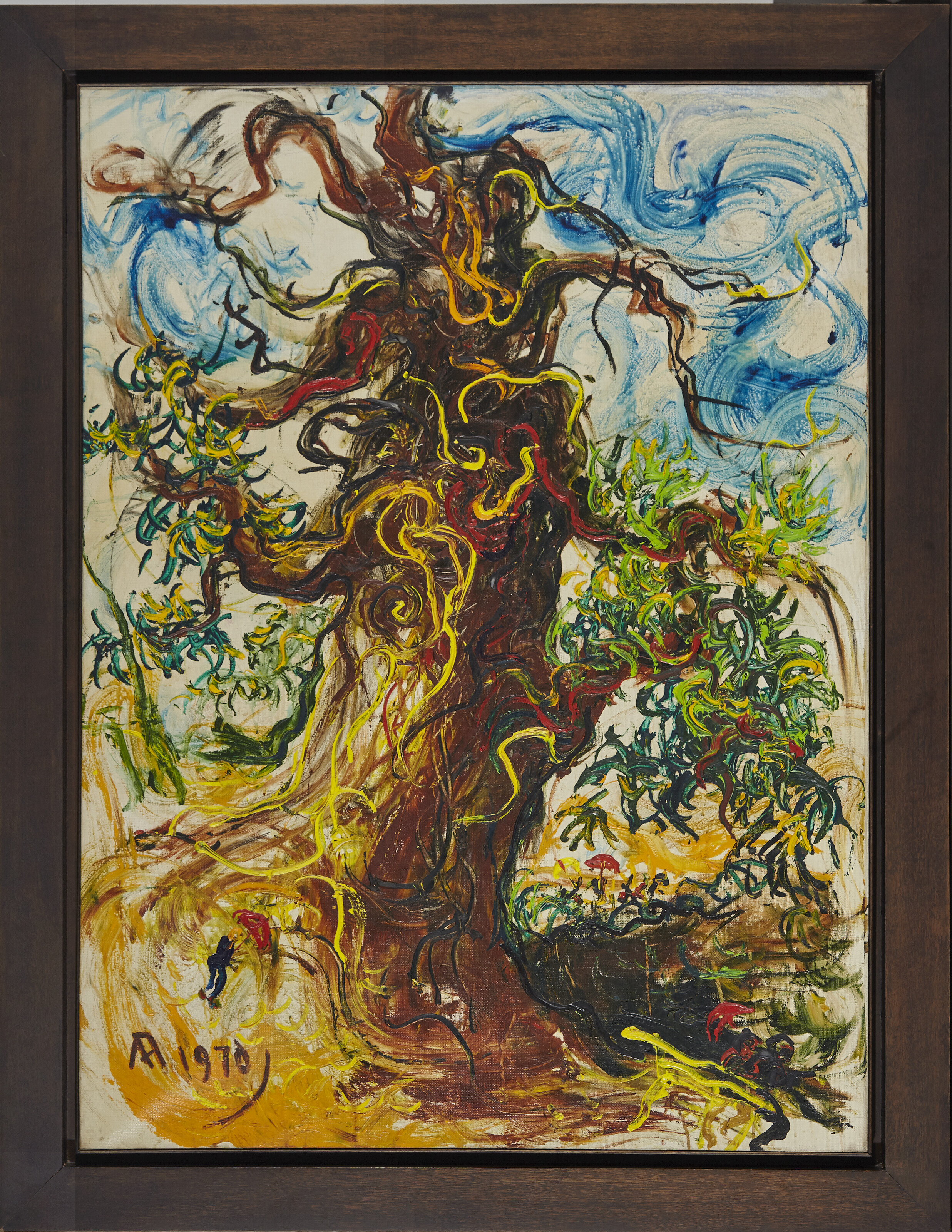 Affandi — Большое дерево, изображение 2