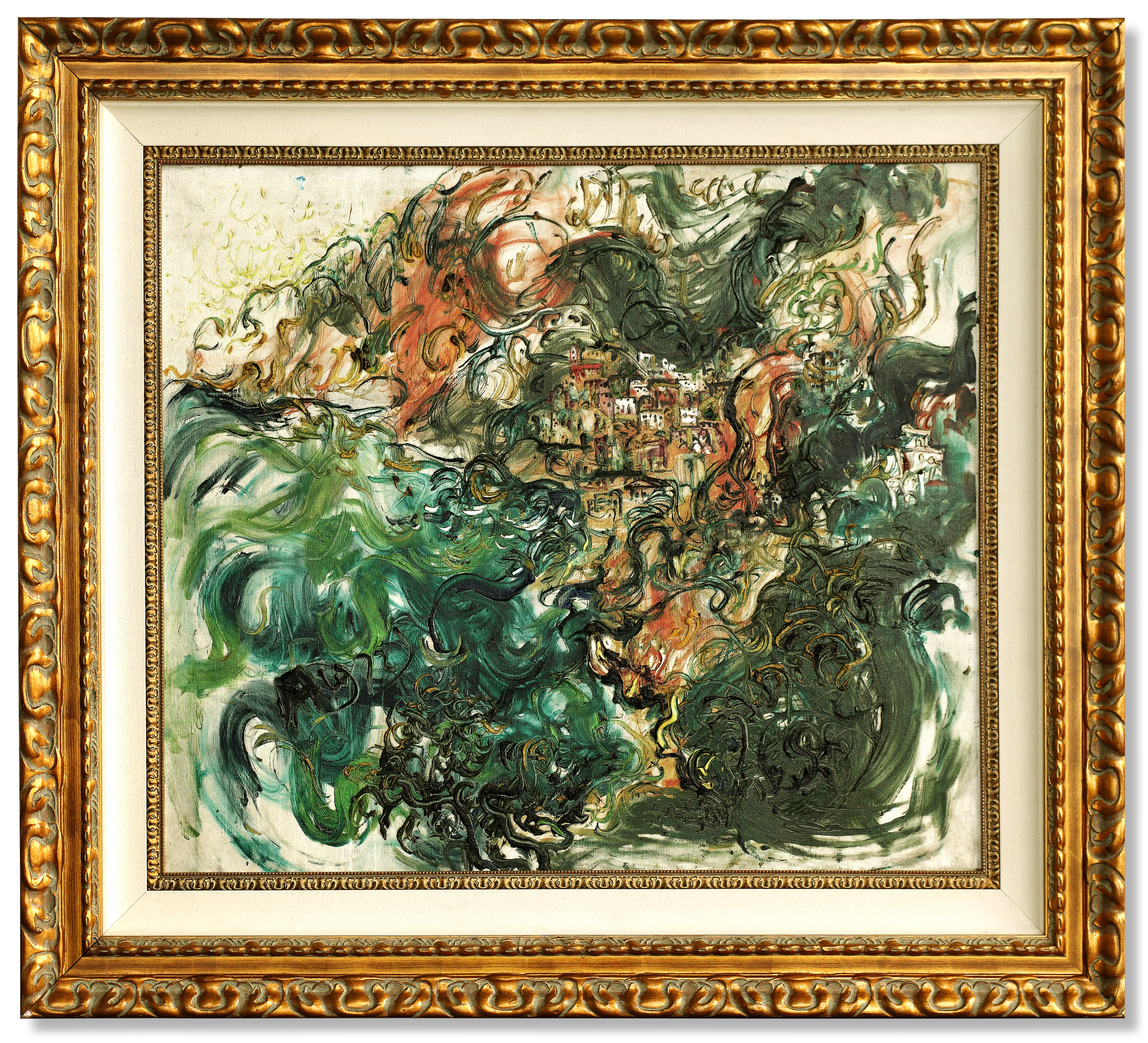 Affandi — Позитано: Итальянский город, изображение 2