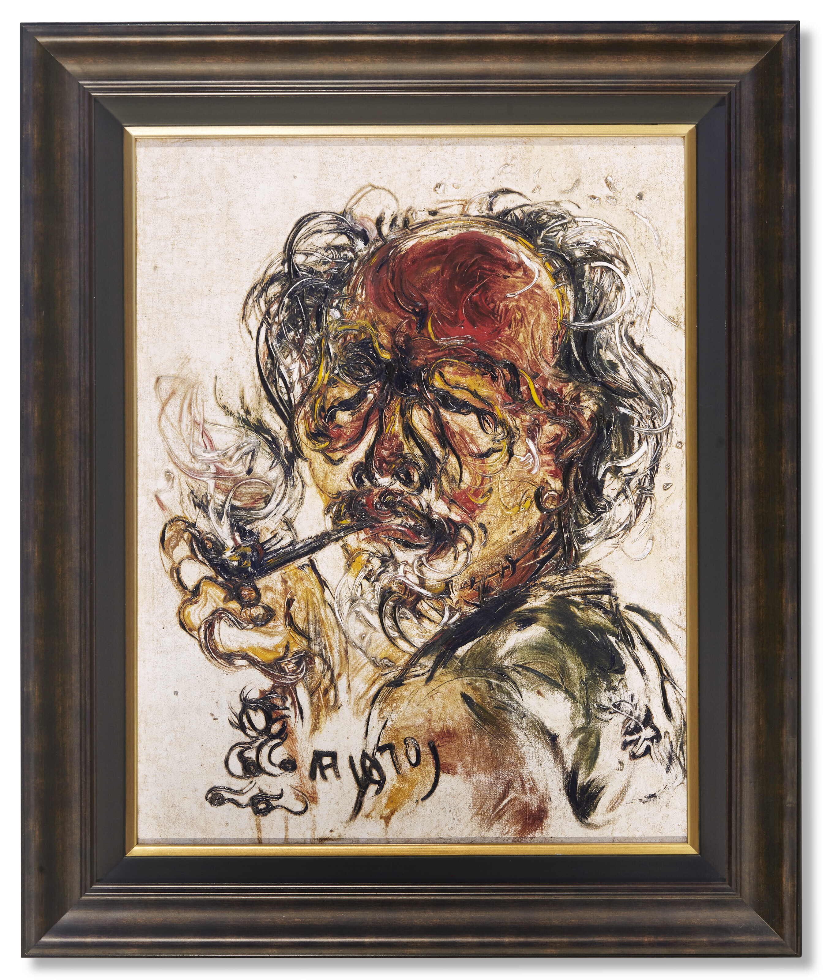 Affandi — Автопортрет, изображение 2