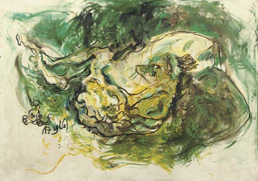 Affandi — Спящий человек