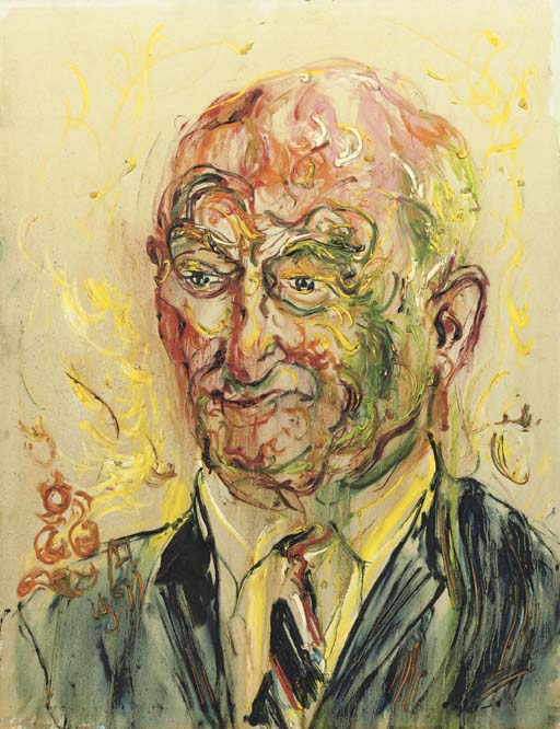 Affandi — Портрет Джо Боркина