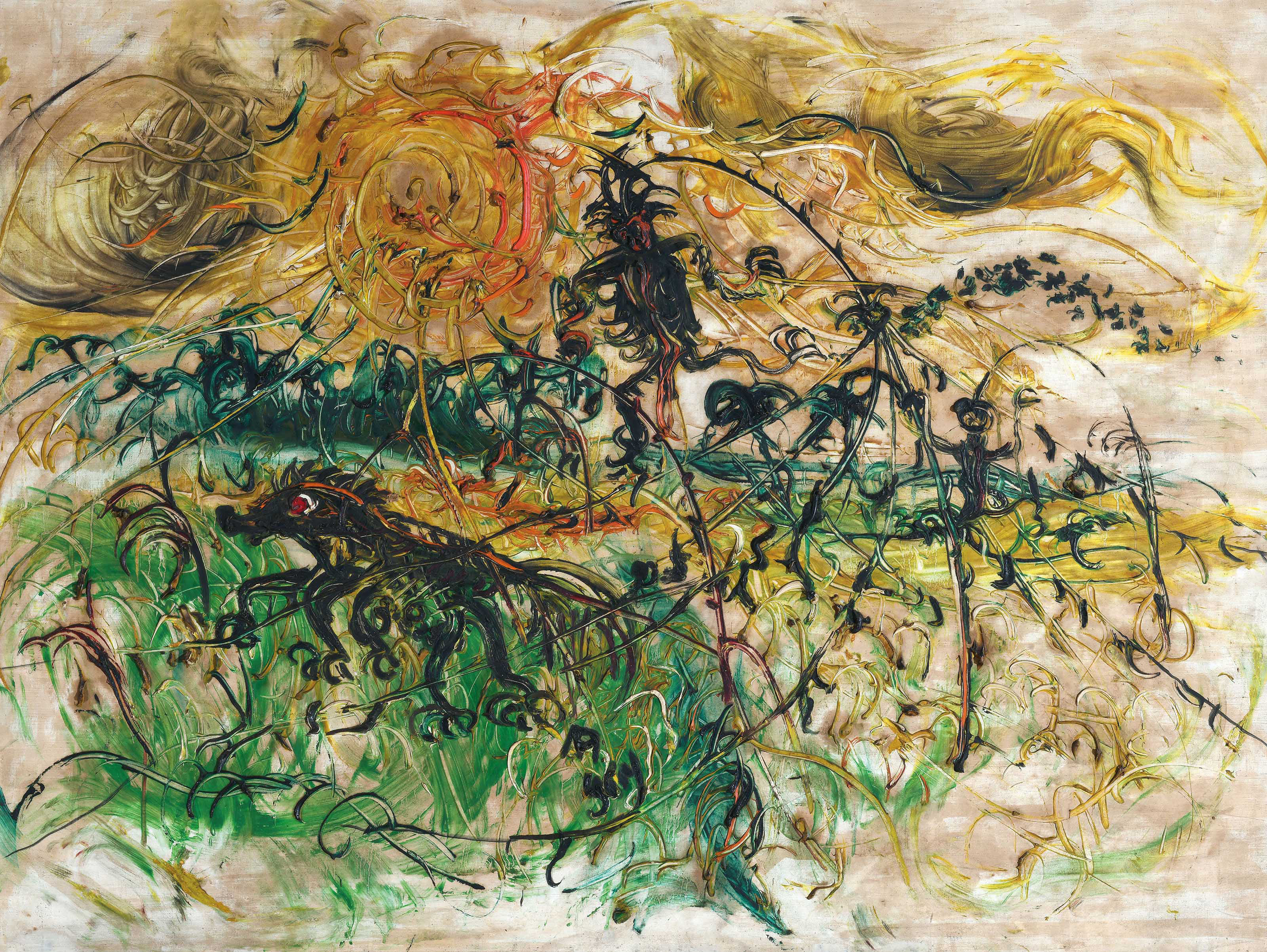 Affandi — Савах (Рисовые поля)