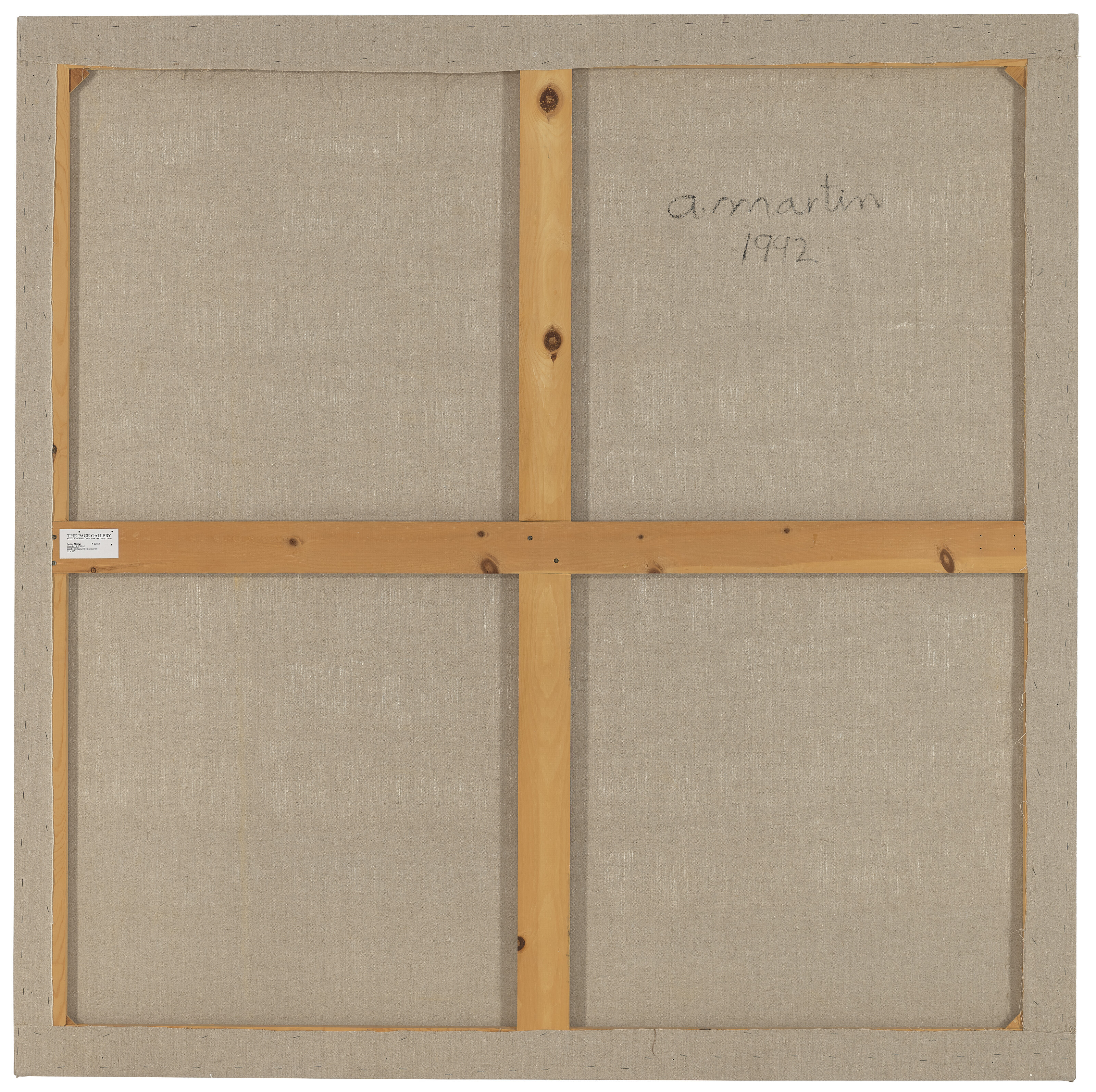 Agnes Martin — Без названия #5, изображение 3