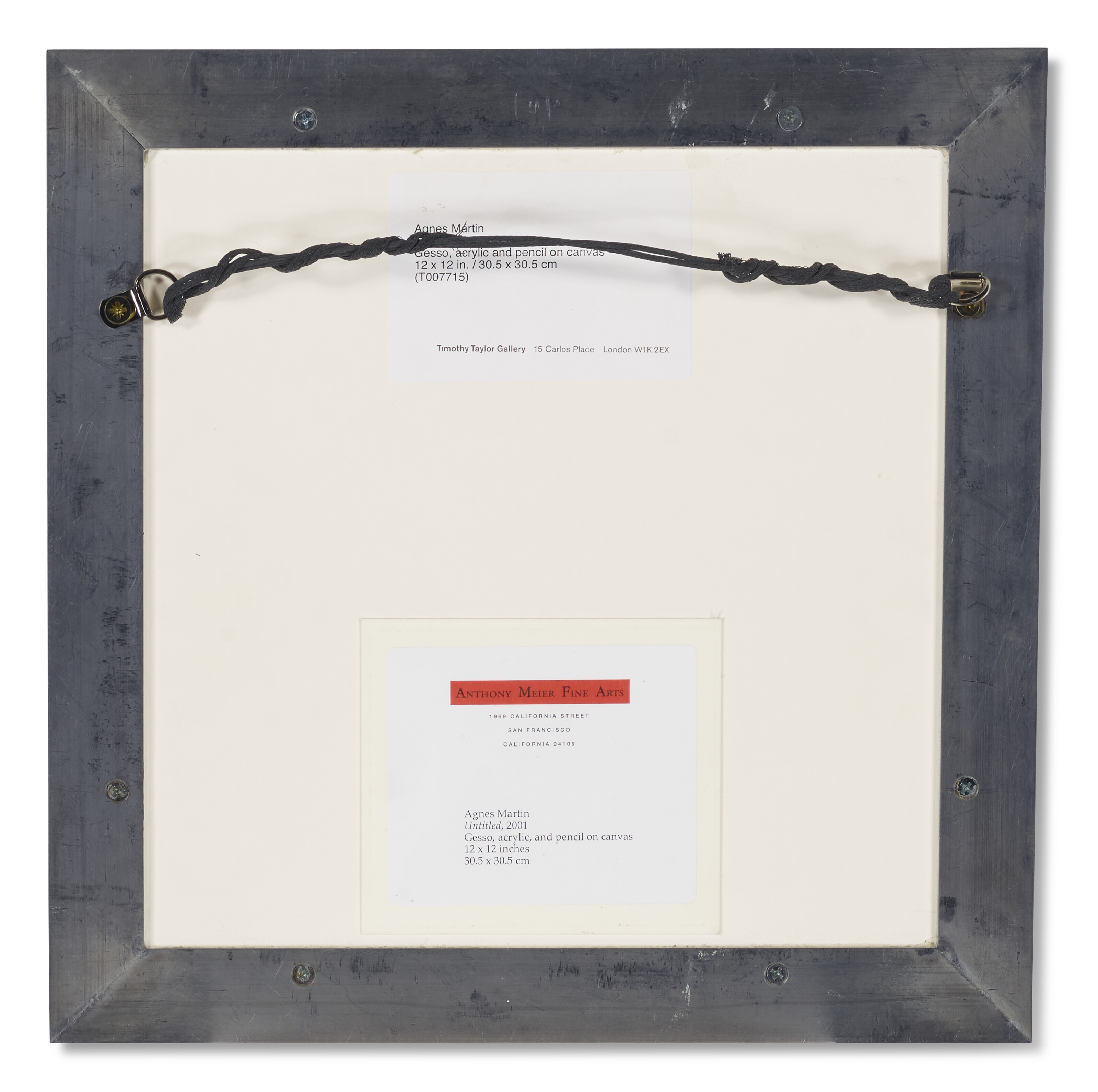 Agnes Martin — Без названия, изображение 3