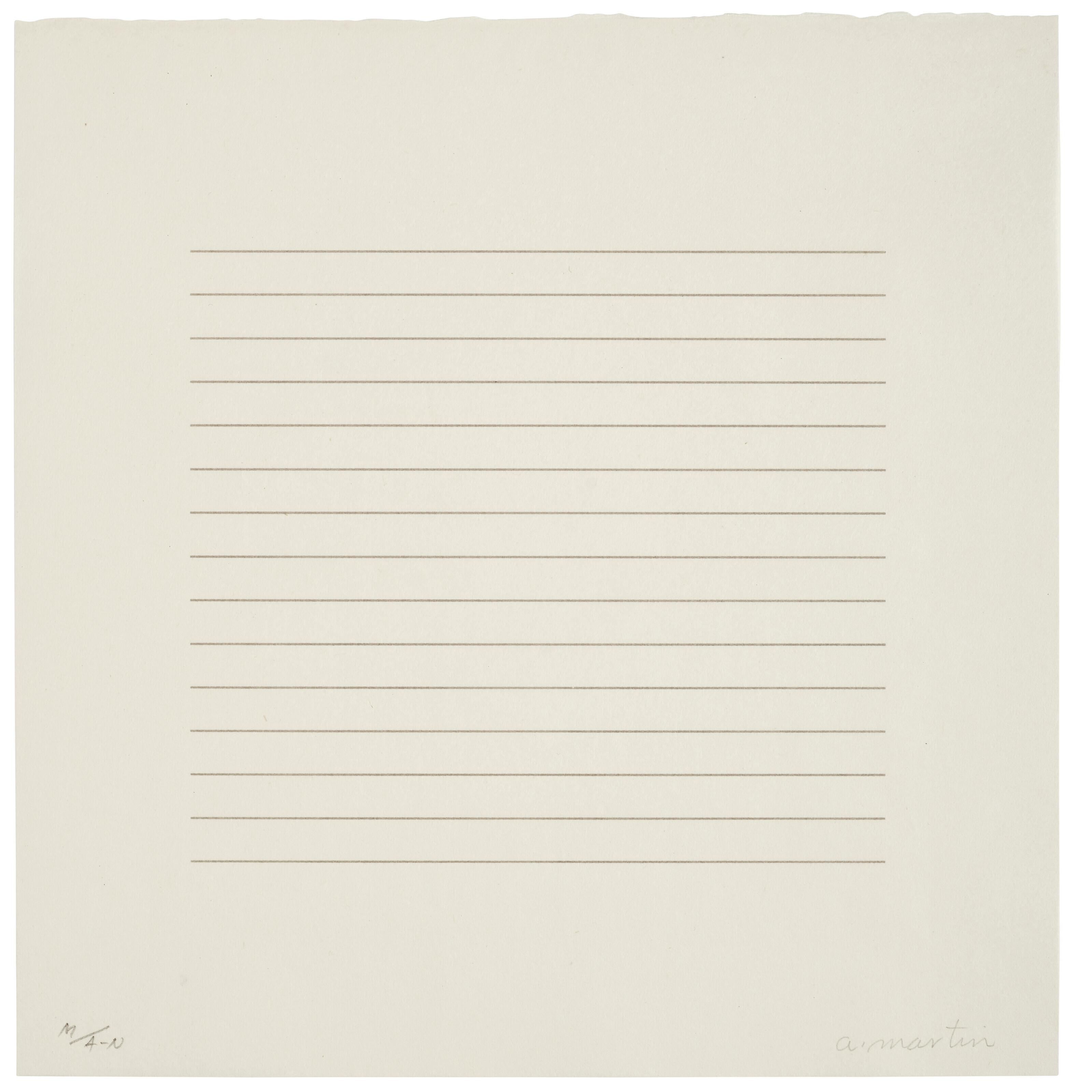 Agnes Martin — В ясный день, изображение 16