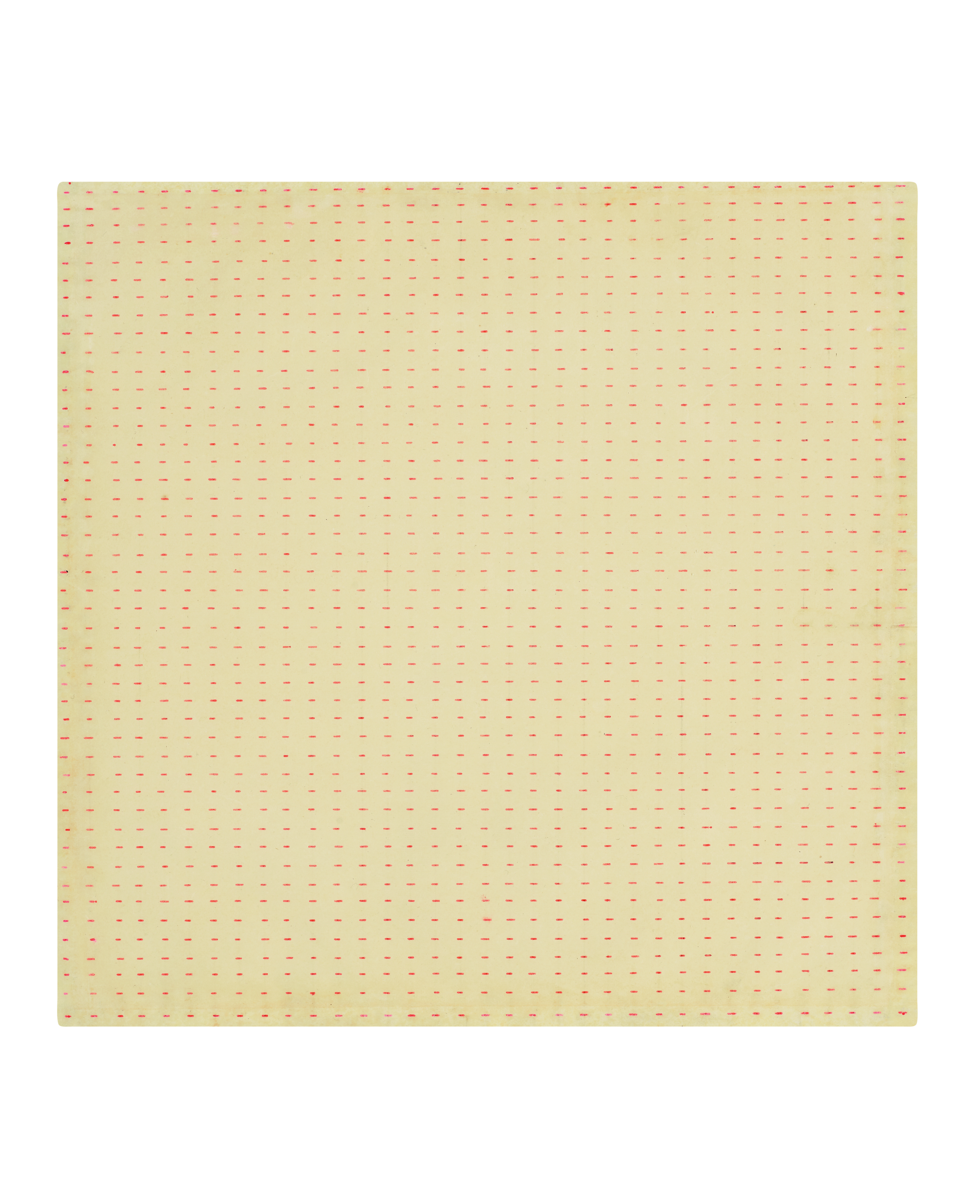 Agnes Martin — Без названия (Белый цветок)