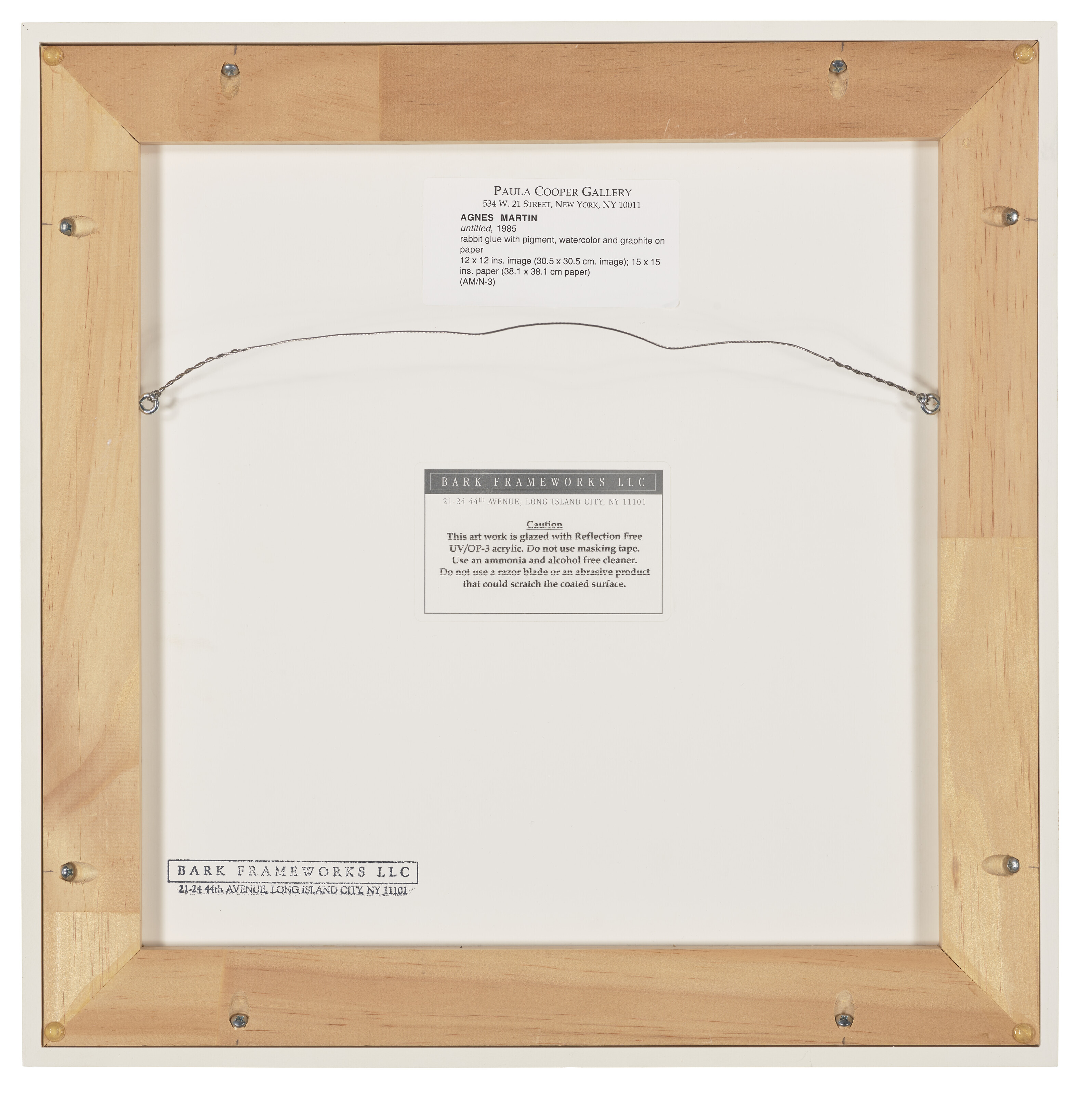 Agnes Martin — Без названия, изображение 3