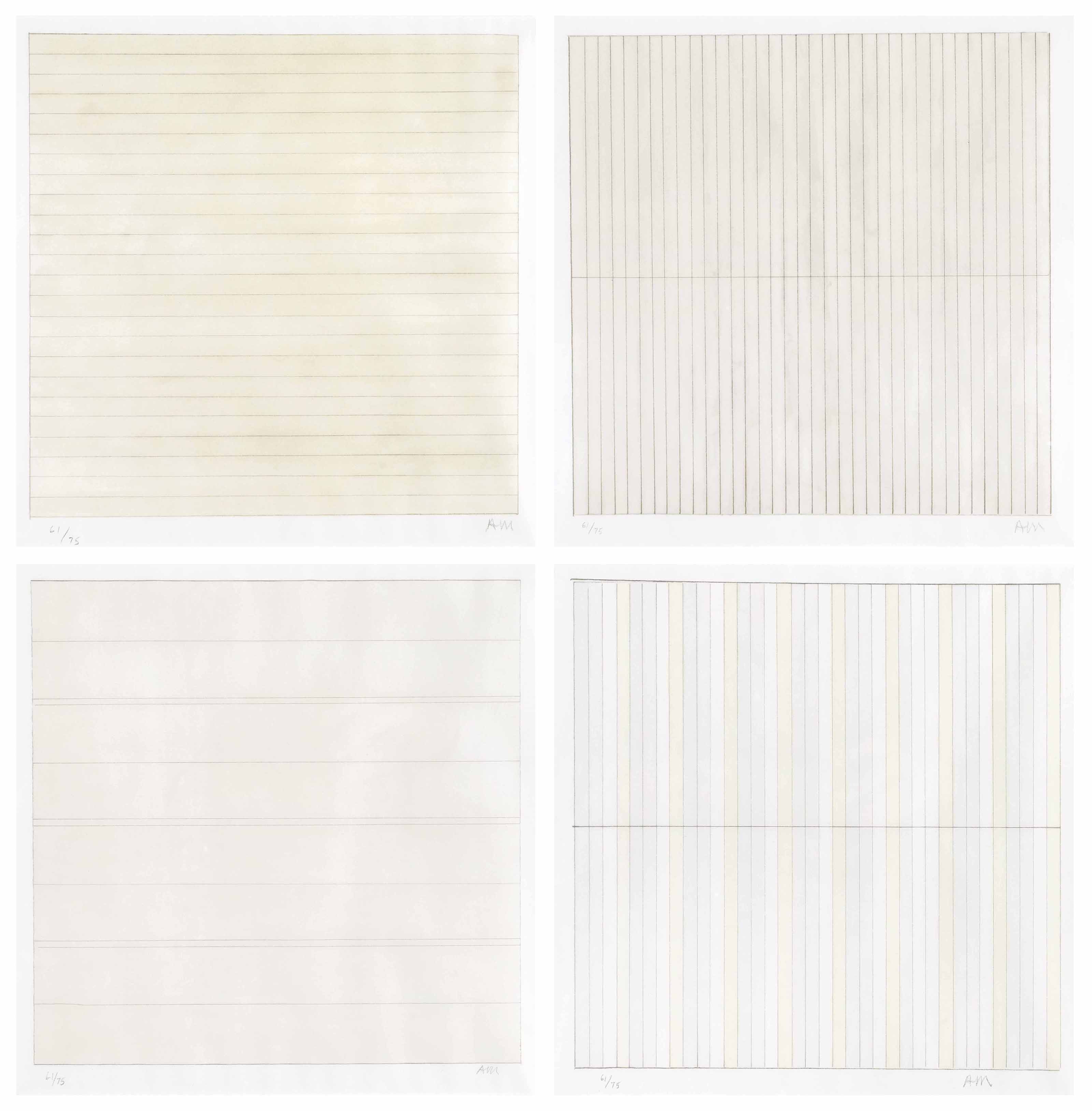 Agnes Martin — Без названия