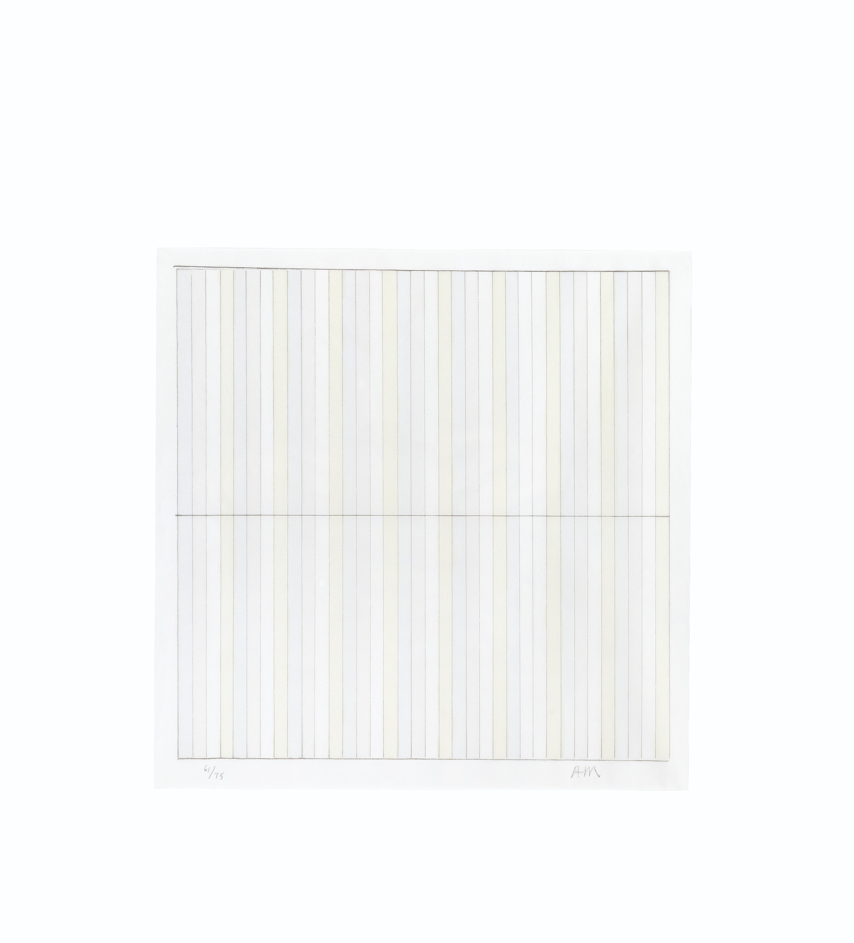 Agnes Martin — Без названия, изображение 2