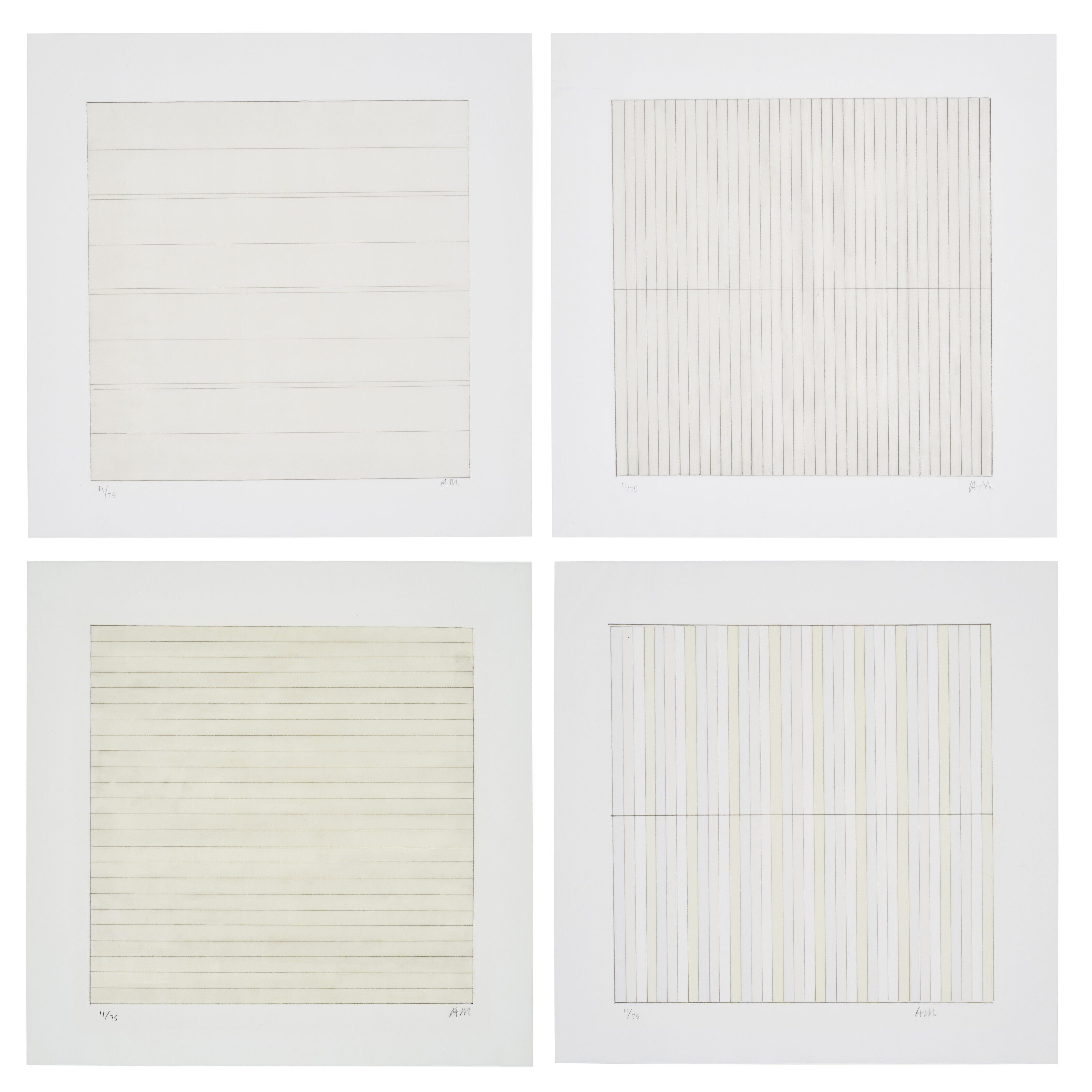Agnes Martin — Без названия