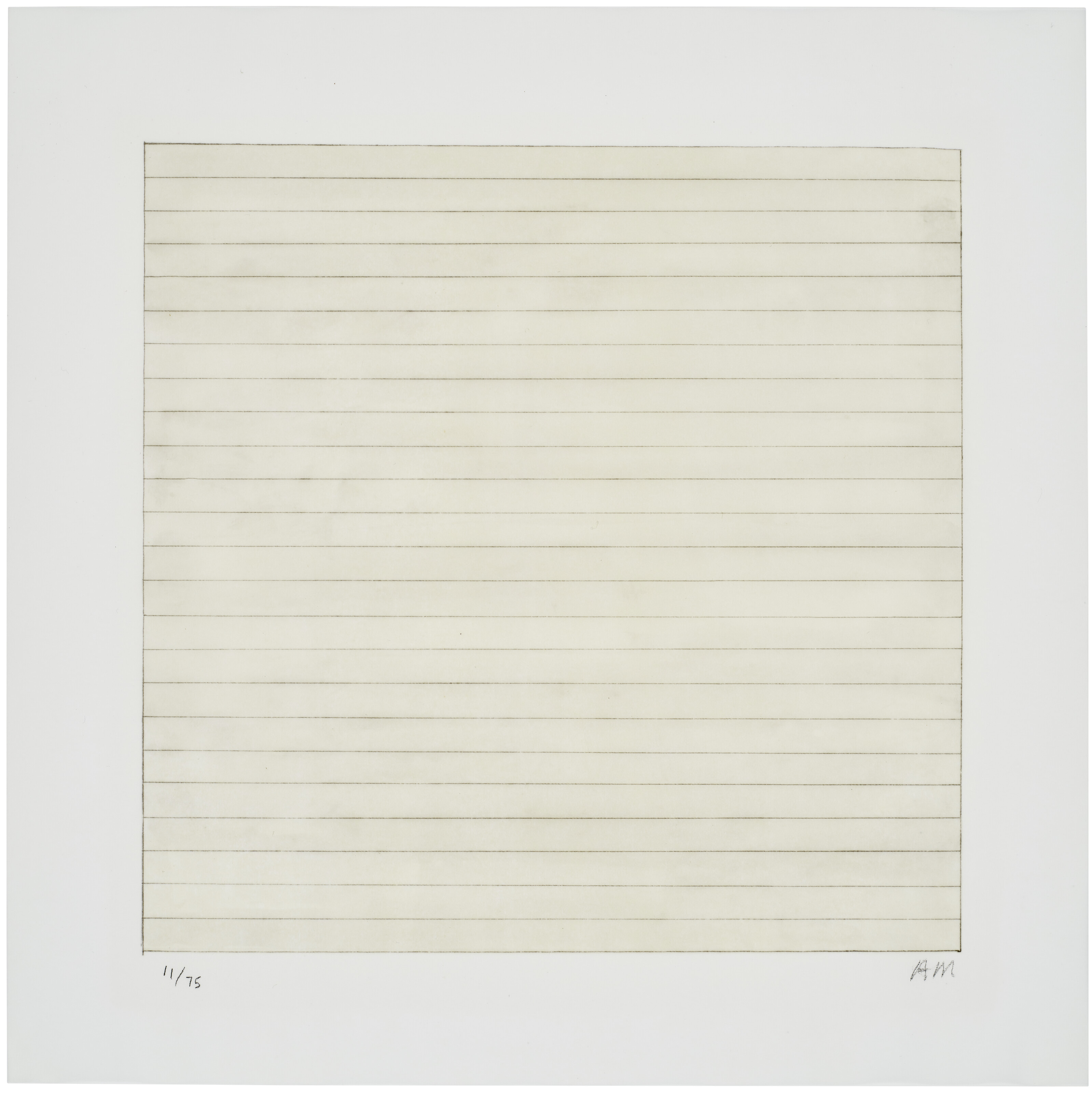 Agnes Martin — Без названия, изображение 4