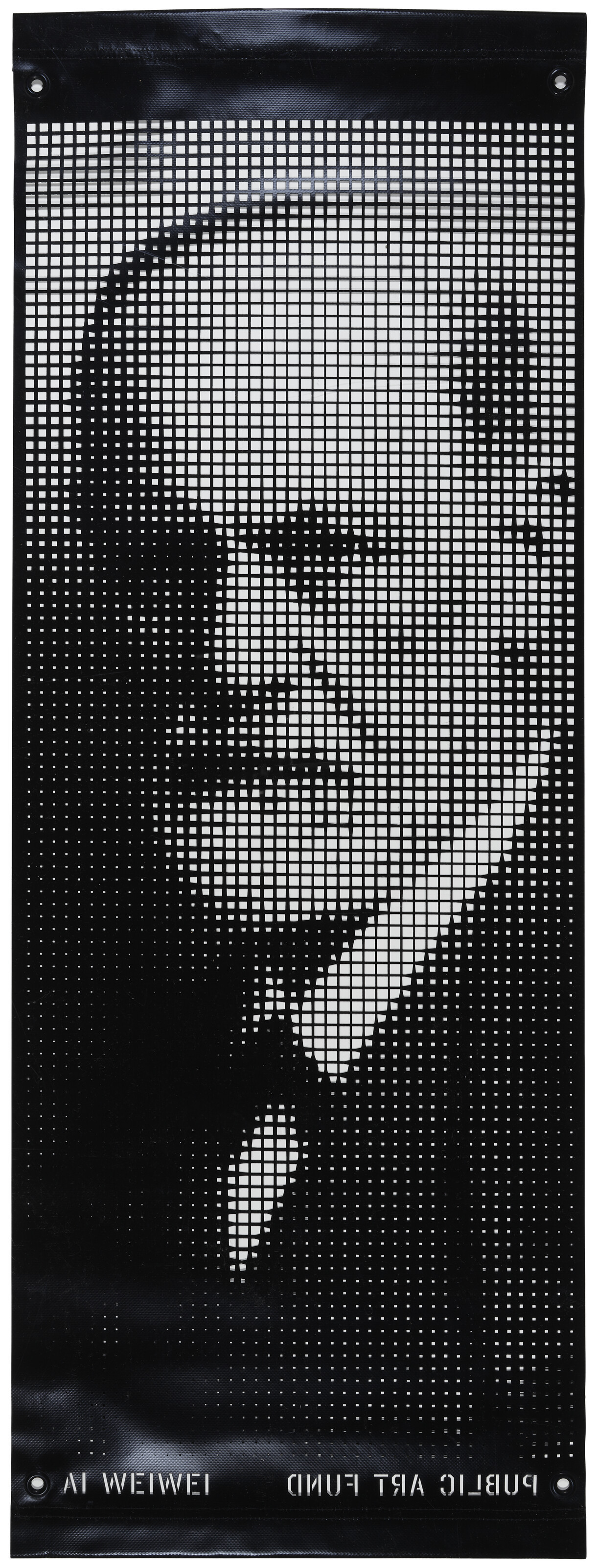 Ai Weiwei — Баннер 50, из серии портретных баннеров