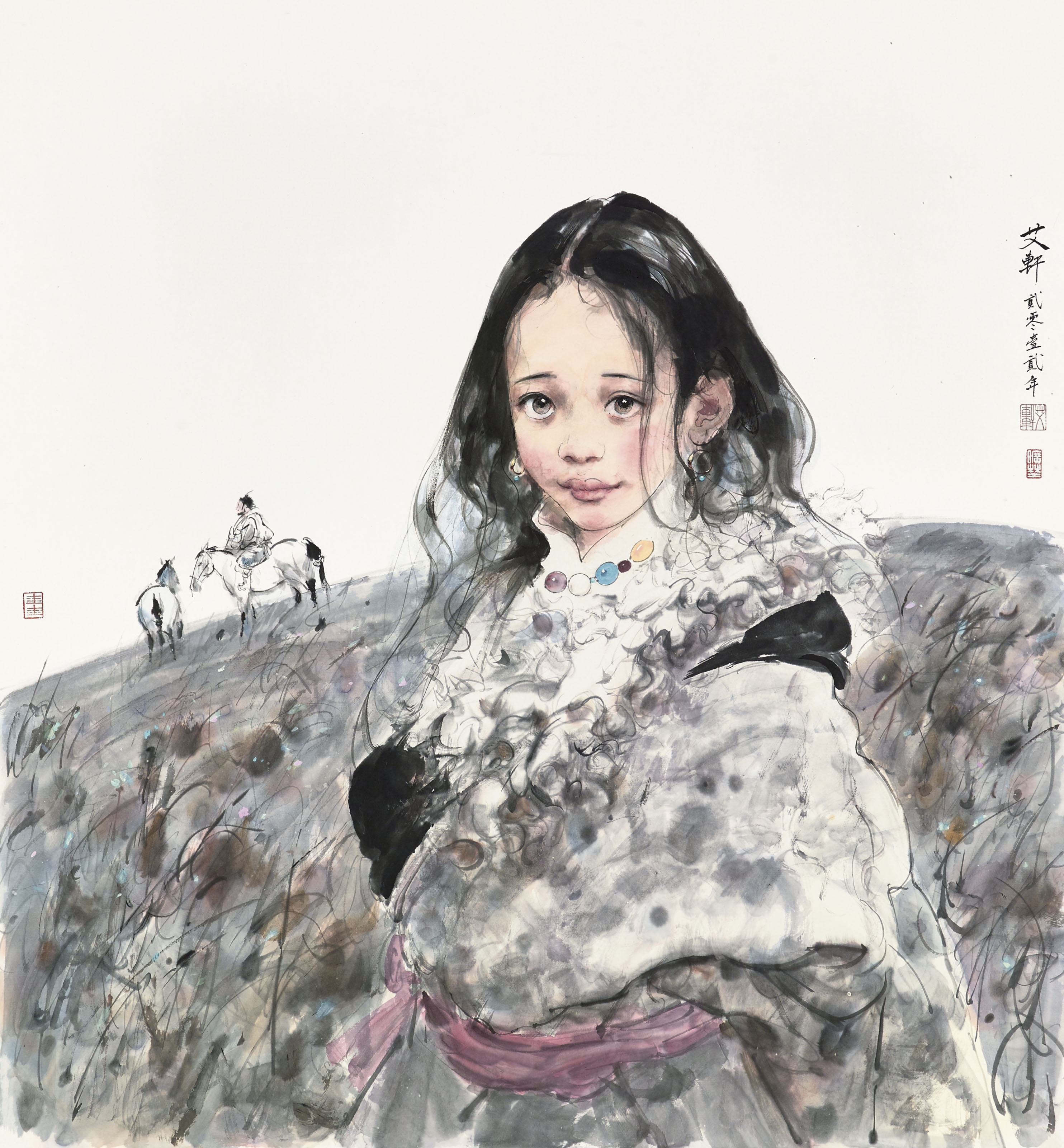 Ai Xuan — Тибетская девушка
