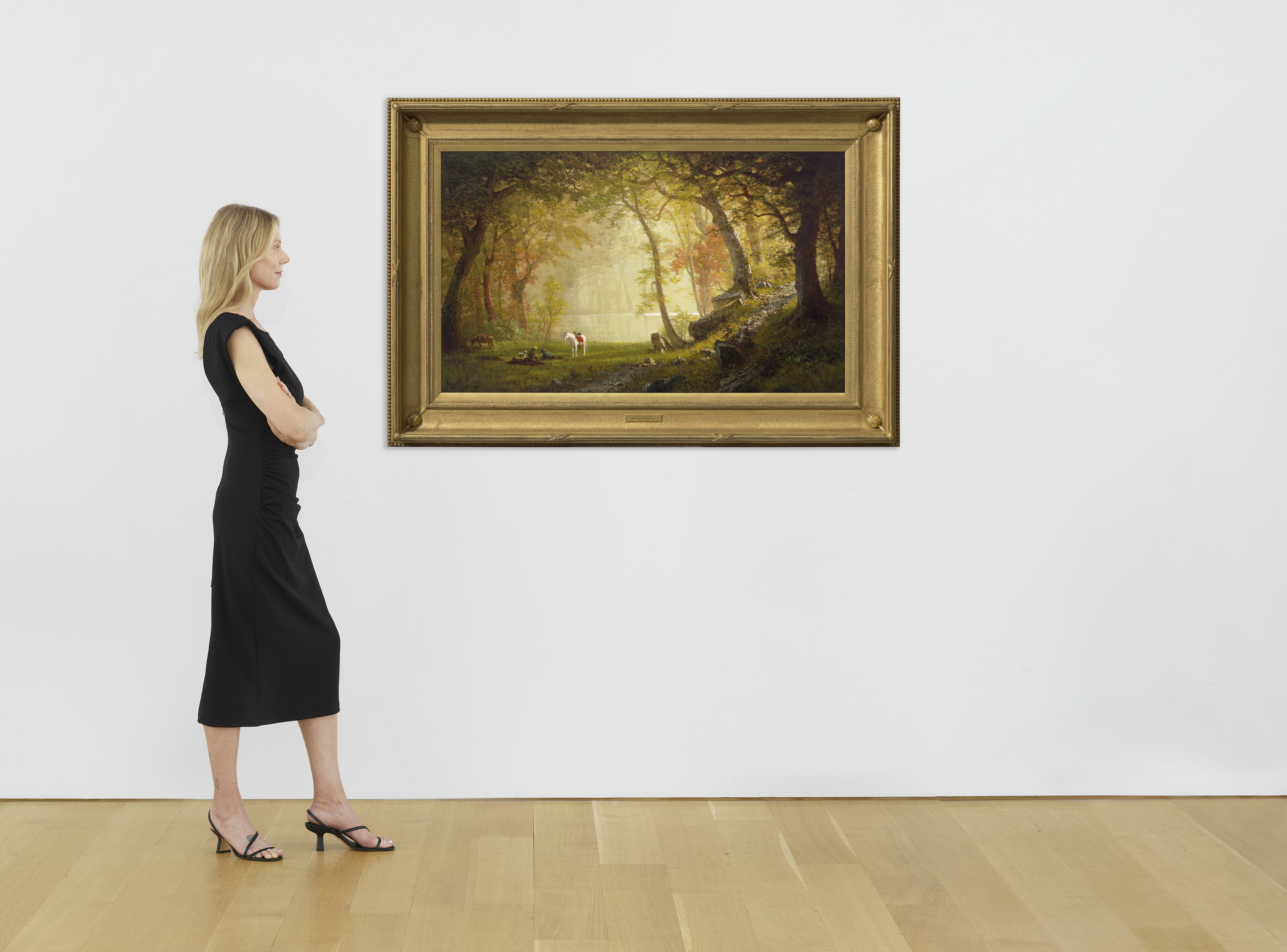 Albert Bierstadt — Отдых во время поездки, изображение 5