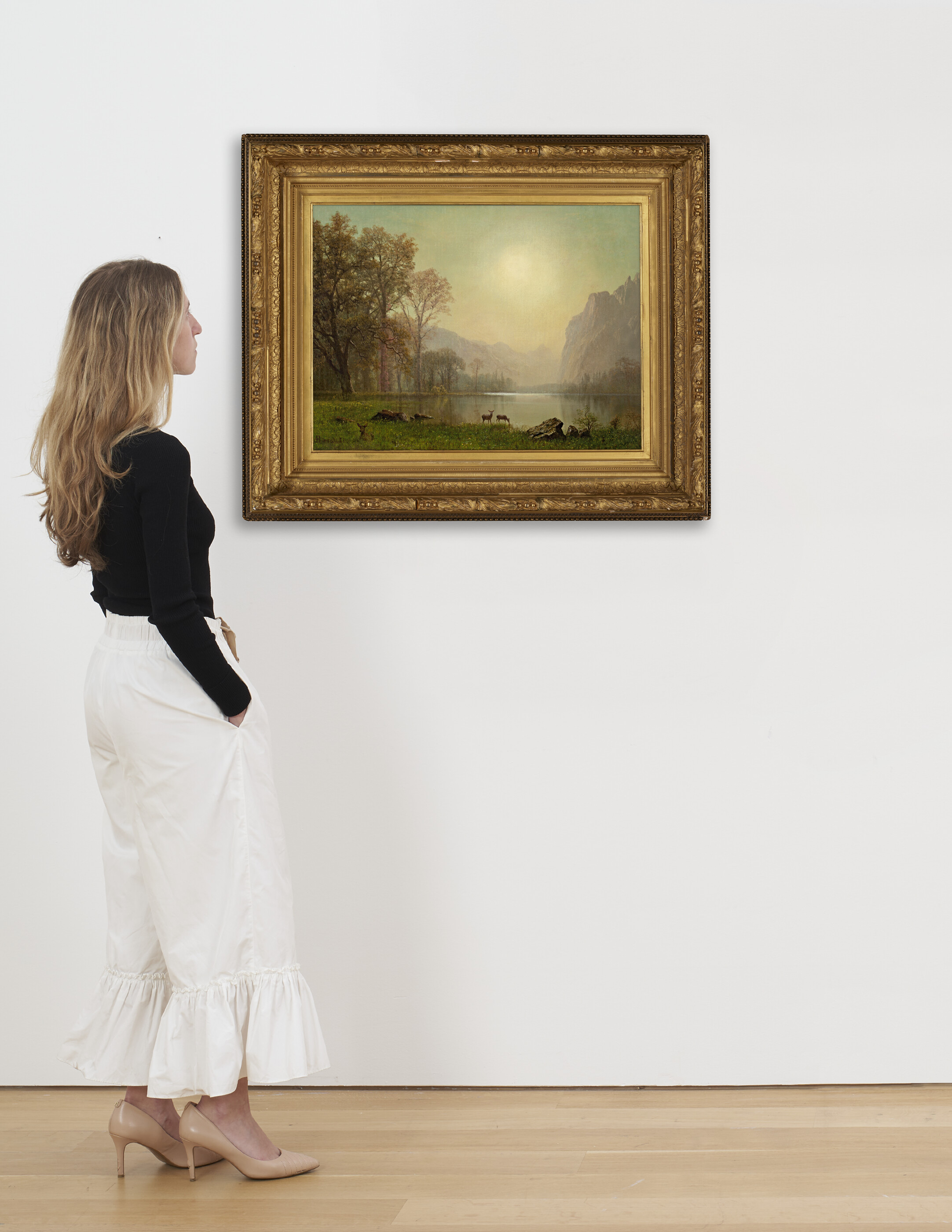 Albert Bierstadt — Рассвет в Скалистых горах, изображение 5