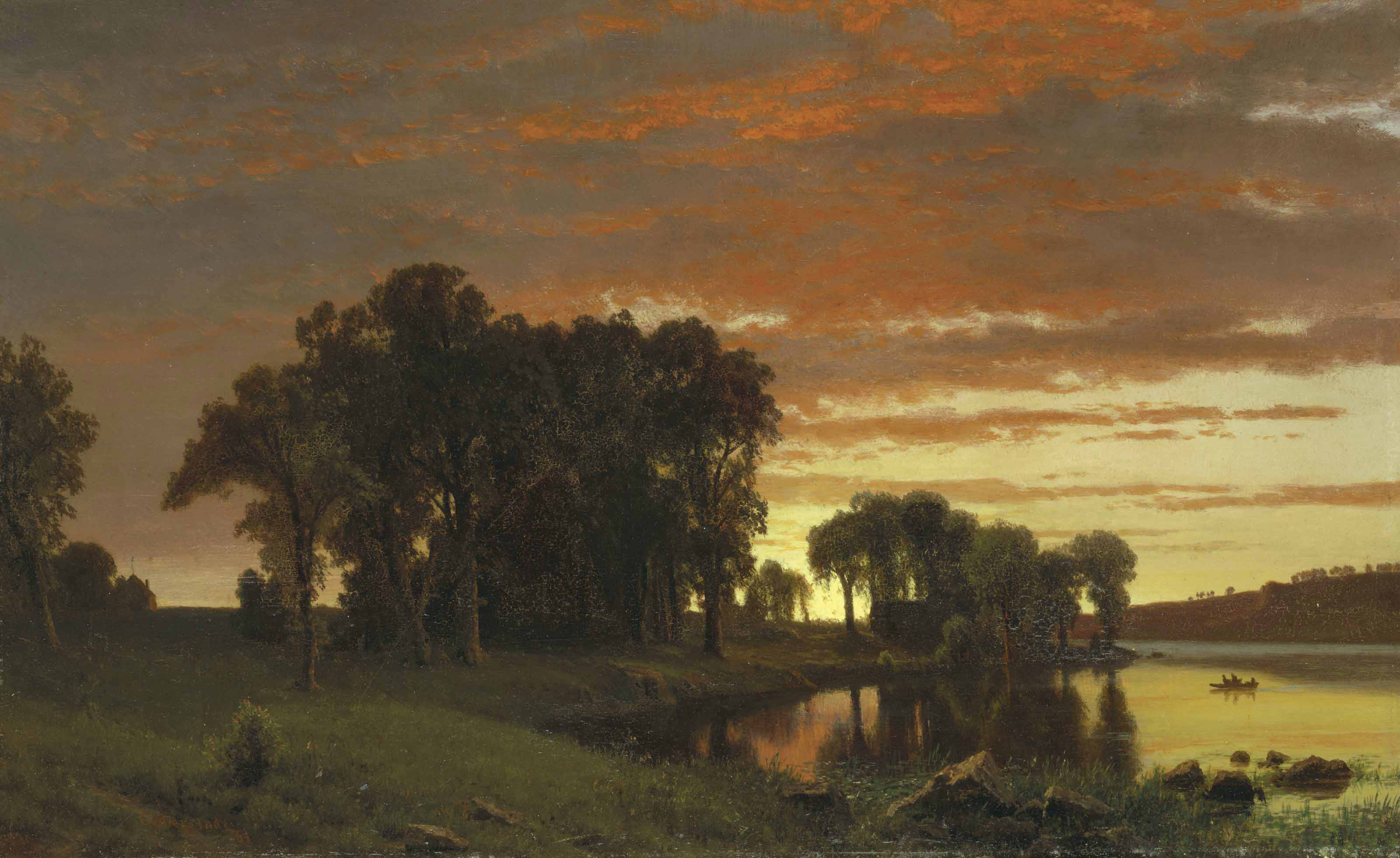 Albert Bierstadt — Салем, Массачусетс