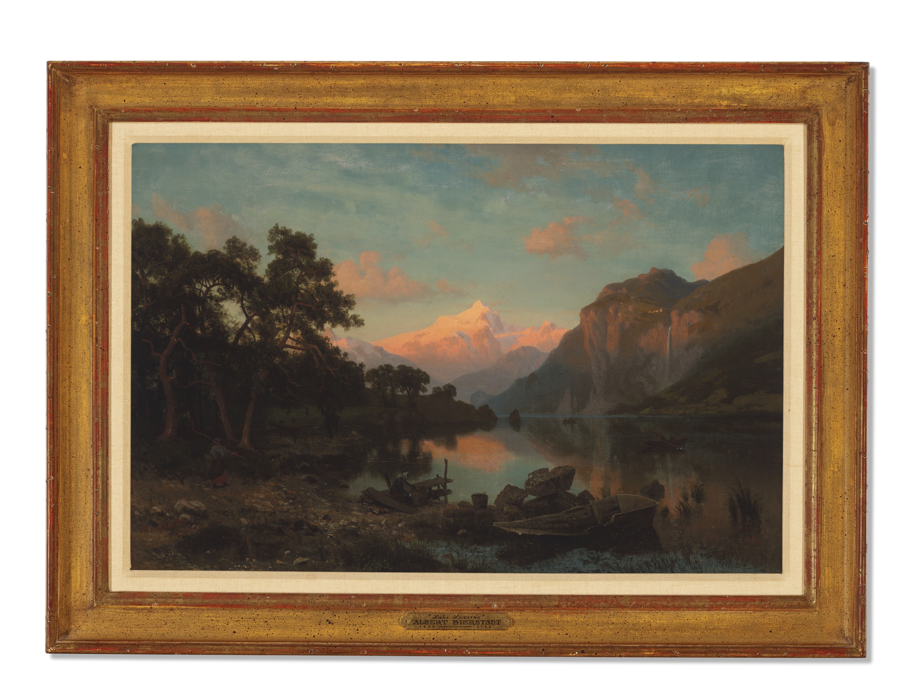 Albert Bierstadt — Озеро Люцерн, изображение 2