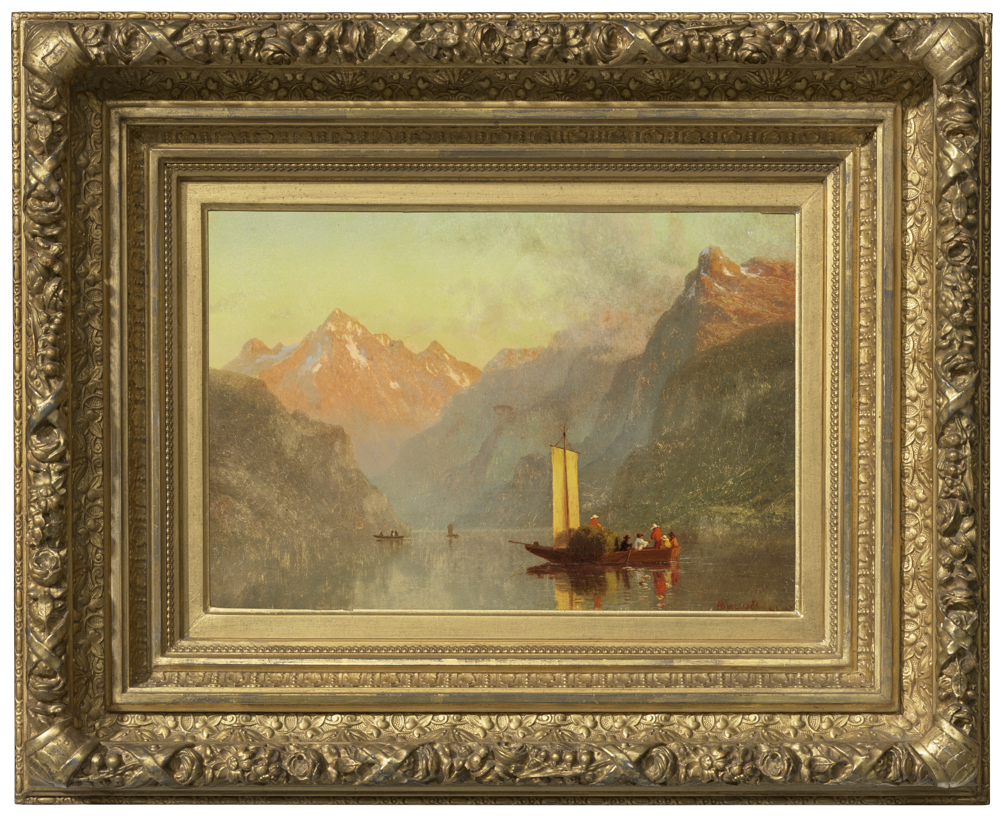 Albert Bierstadt — Озеро Люцерн, Швейцария, изображение 2