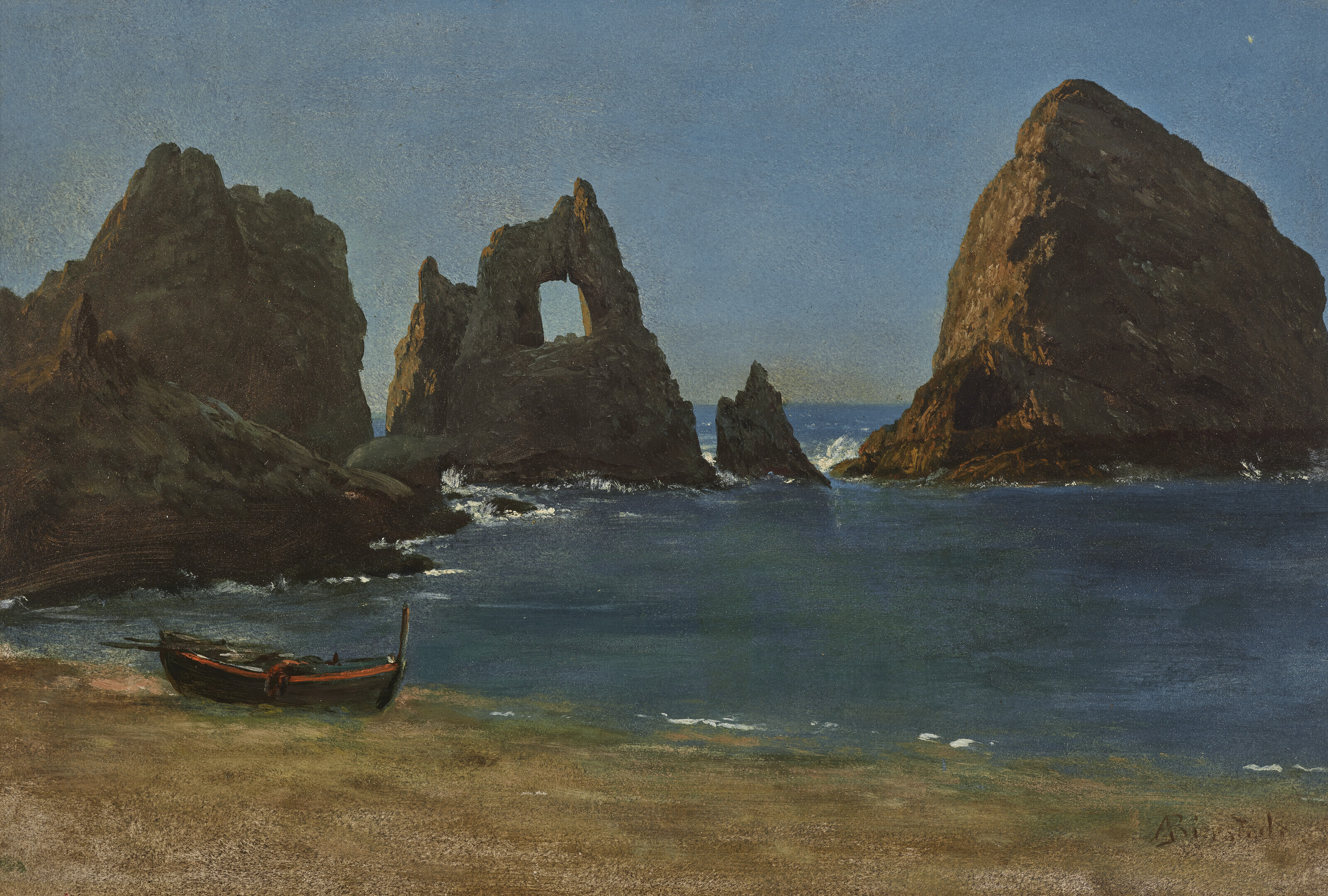 Albert Bierstadt — Фараллонские острова