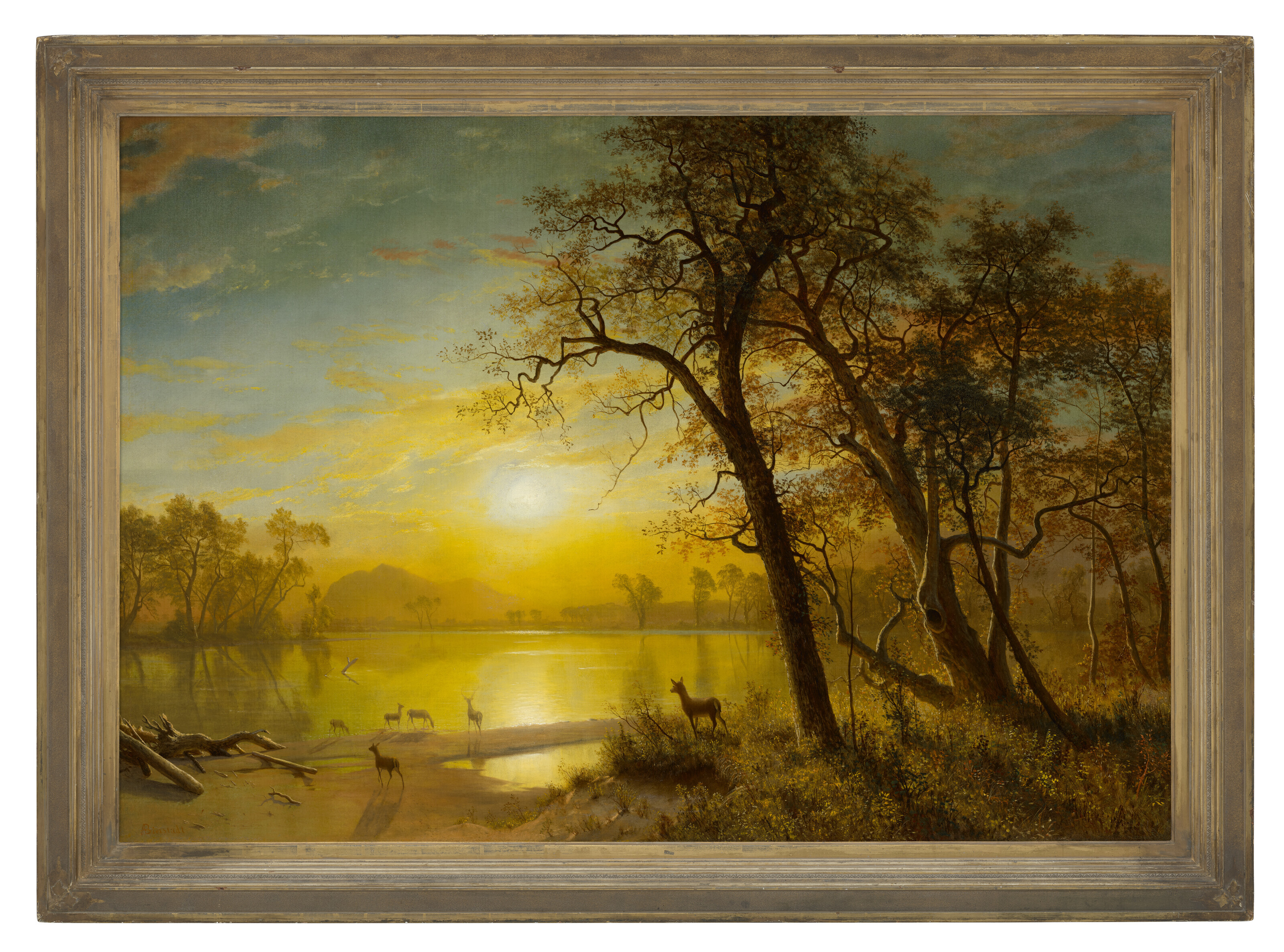 Albert Bierstadt — Горное озеро, изображение 2