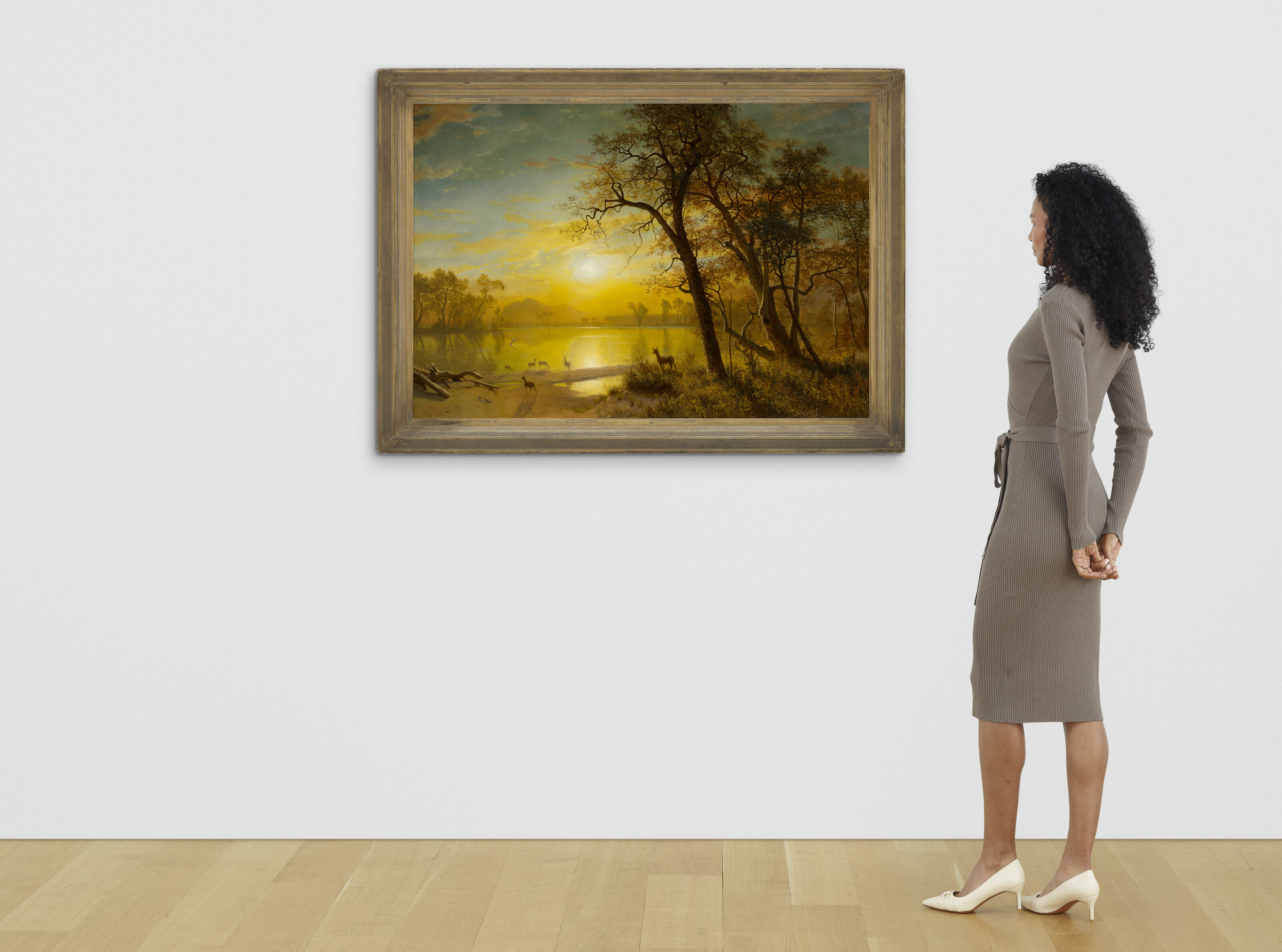 Albert Bierstadt — Горное озеро, изображение 4