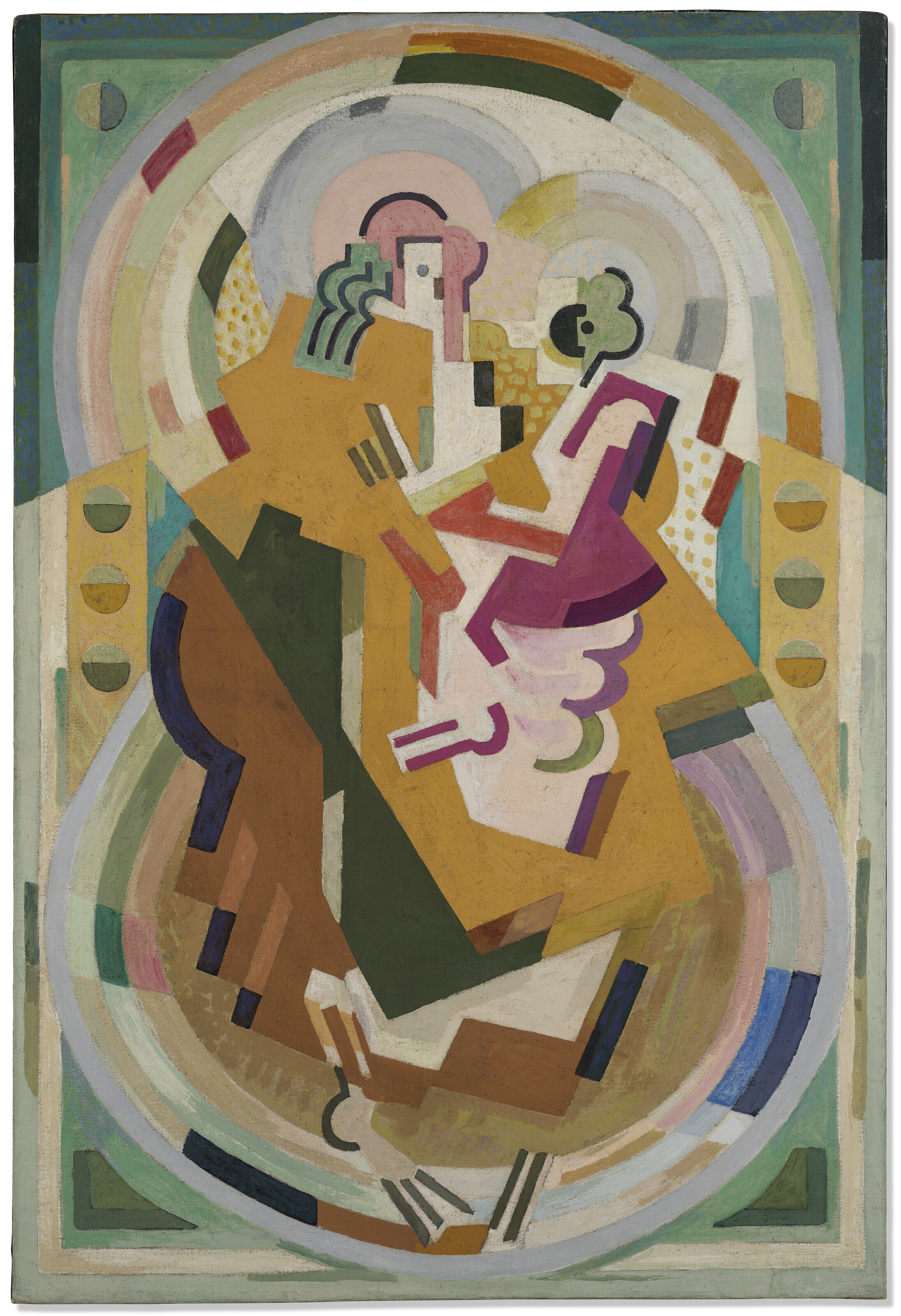 Albert Gleizes — Рисунок, указывающий на размер, интонацию и ритм., изображение 2