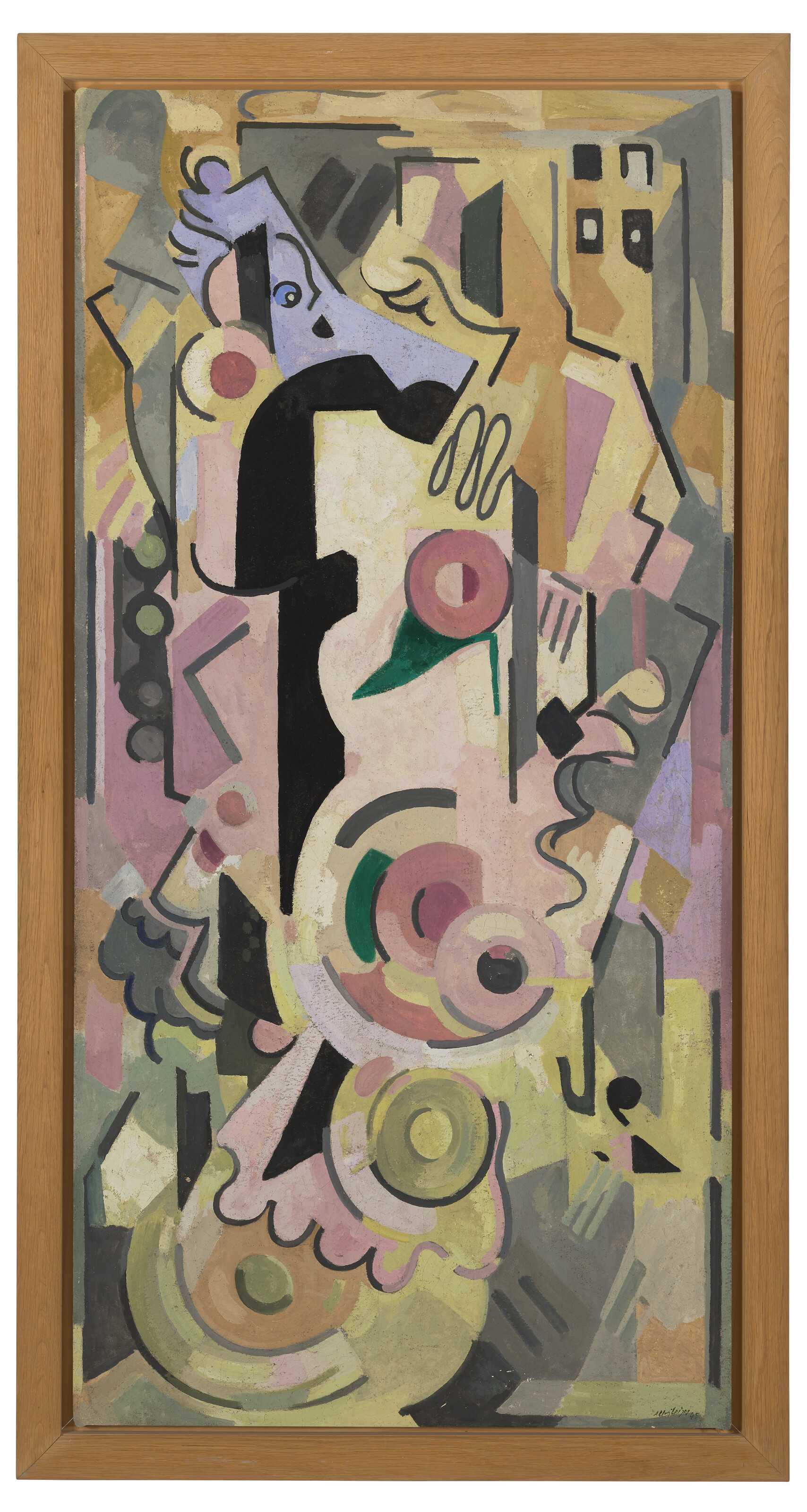 Albert Gleizes — Композиция "Танец в розах", композиция "роза" - это музыка для танца и внушения., изображение 3
