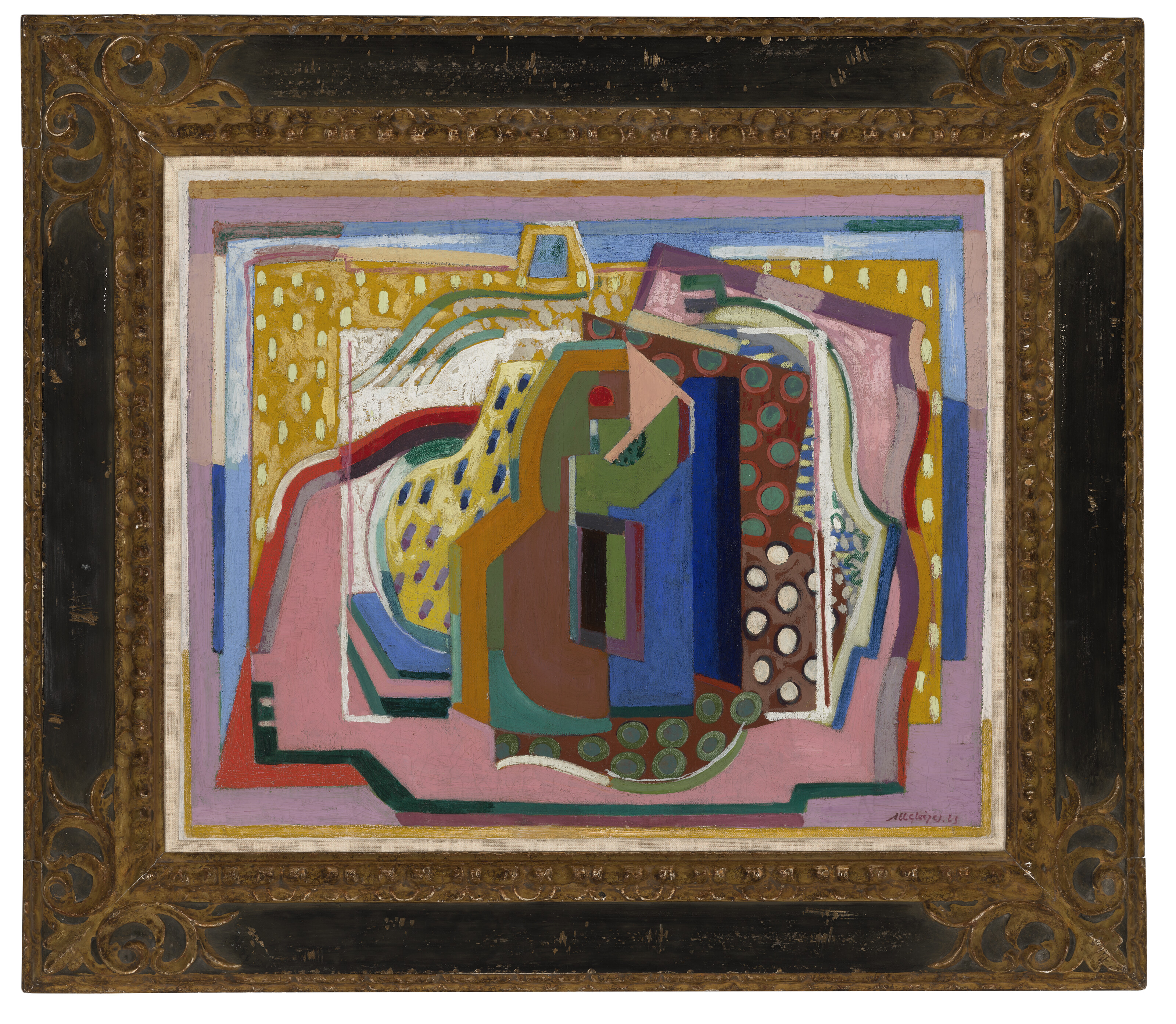 Albert Gleizes — Композиция: La femme en vert, изображение 3